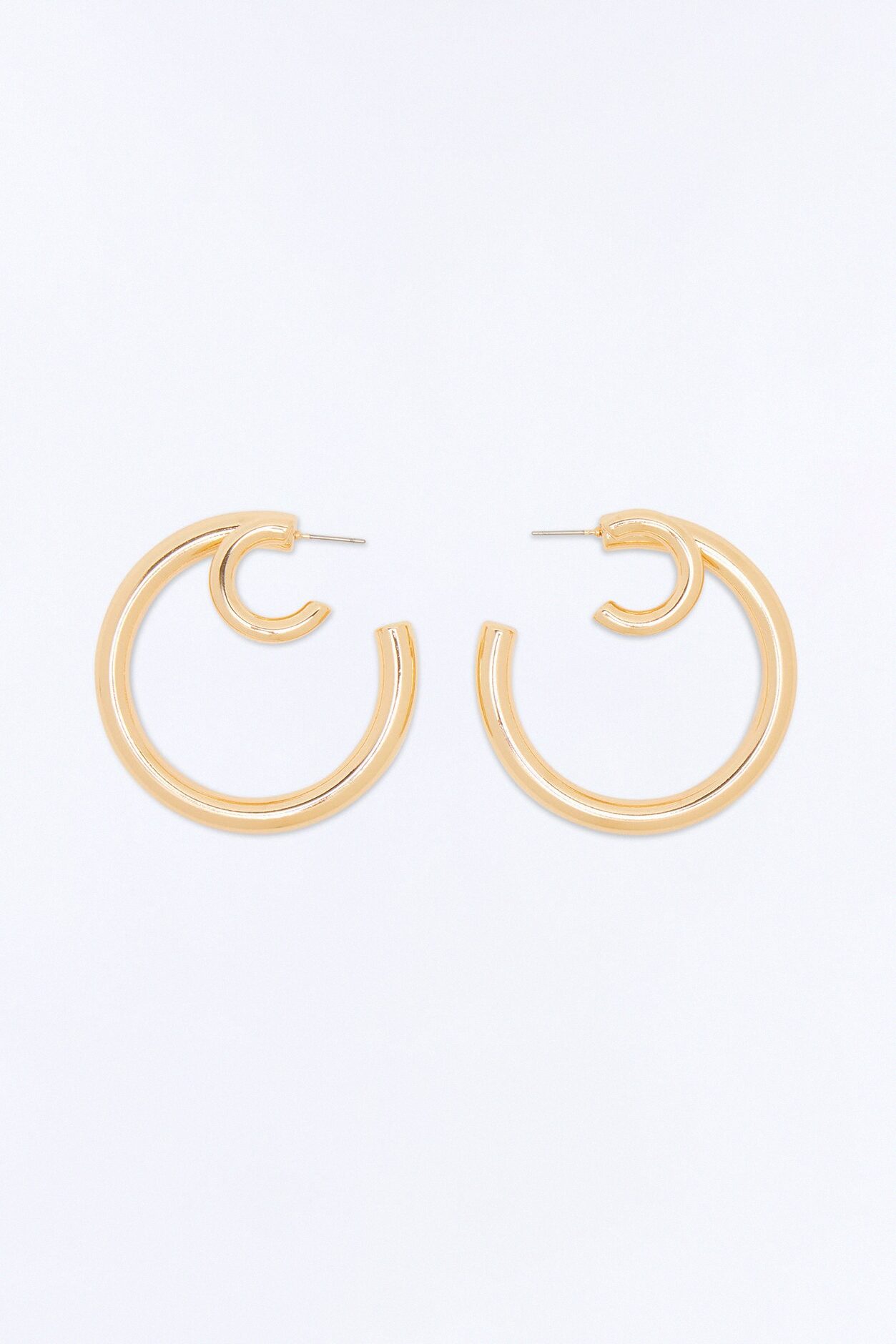 Orbit Hoop Earrings - Gold
