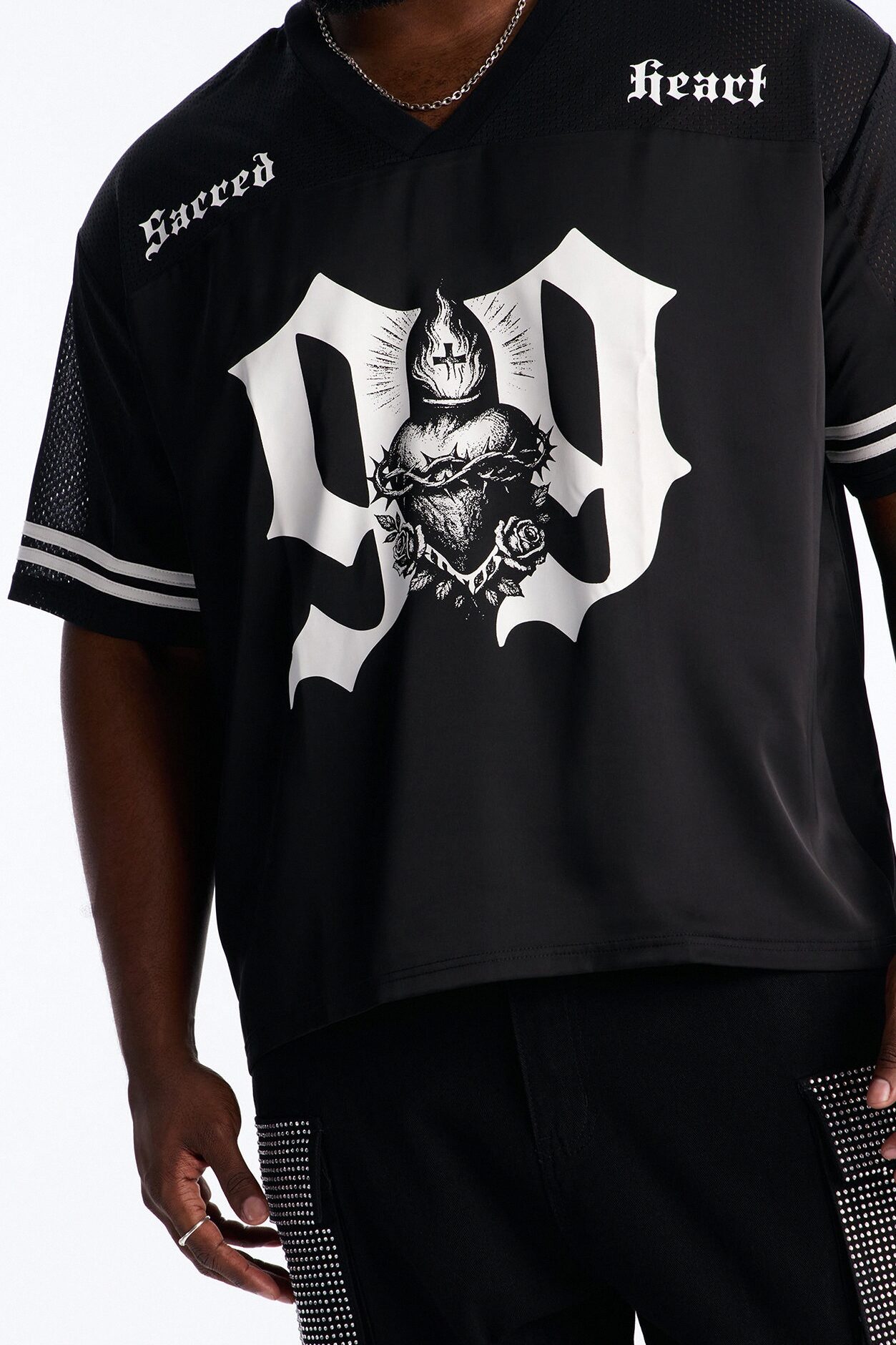 Sacred Heart 99 Jersey - Black