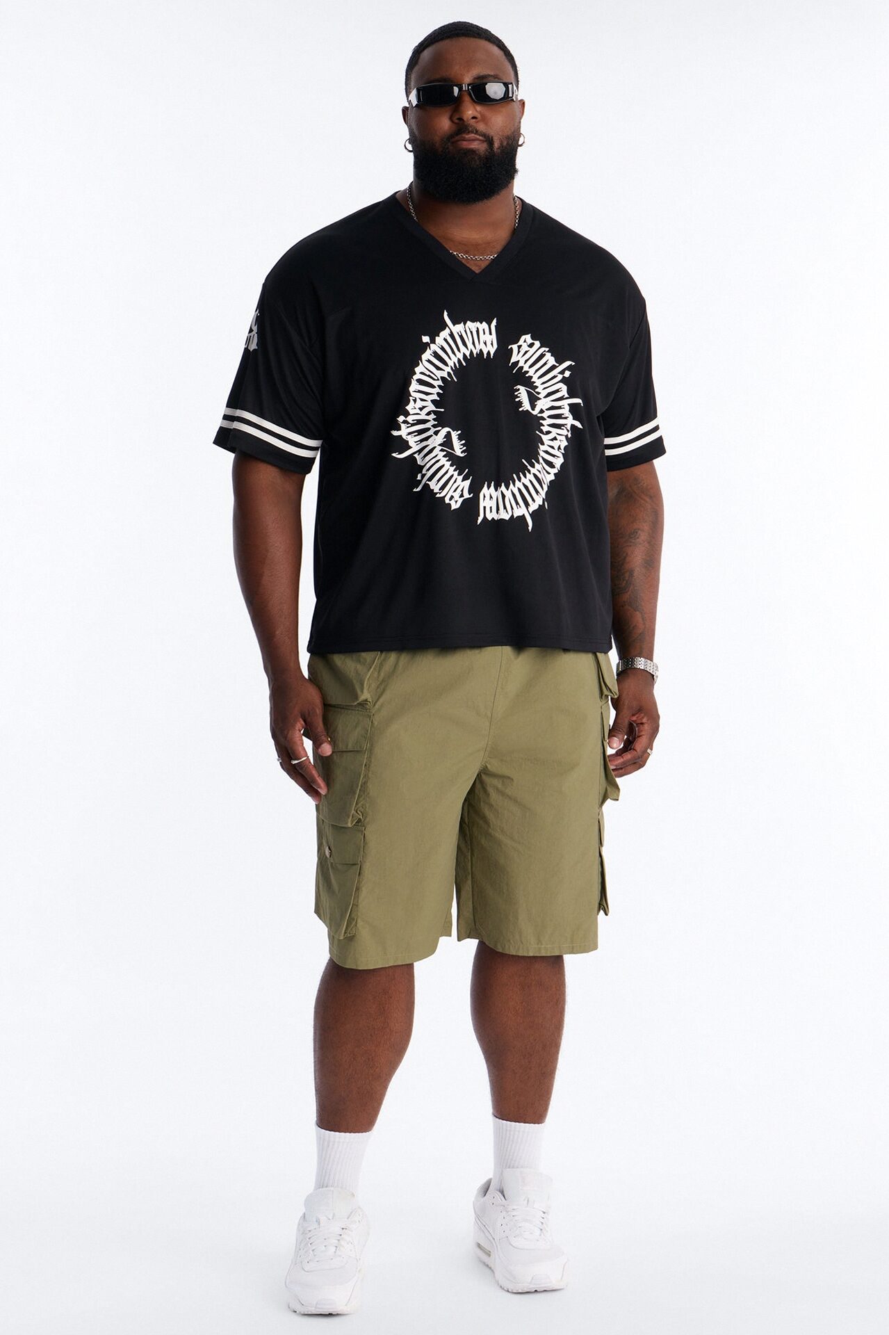 Sunlight 88 Football Jersey - Black