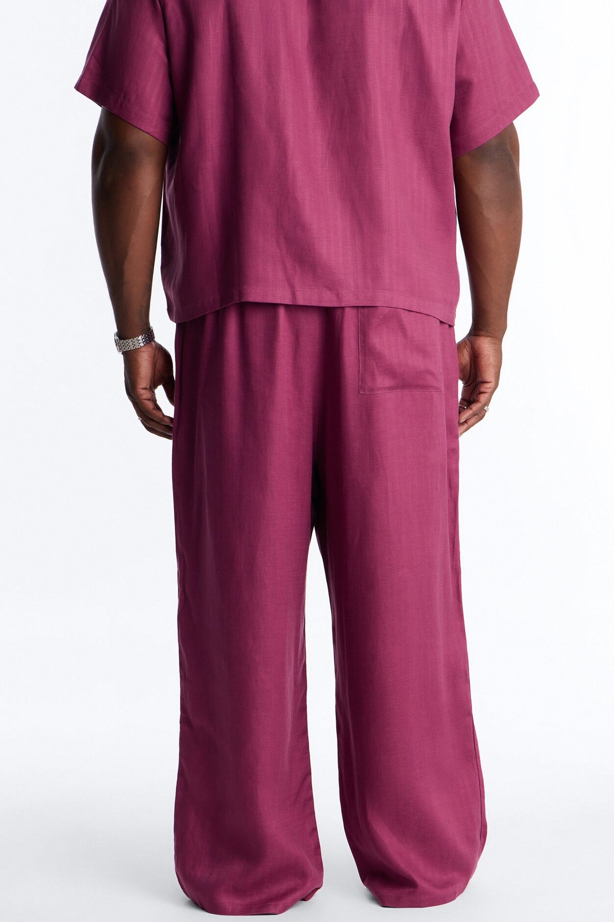 Wide Leg Wastelander Pant - Purple