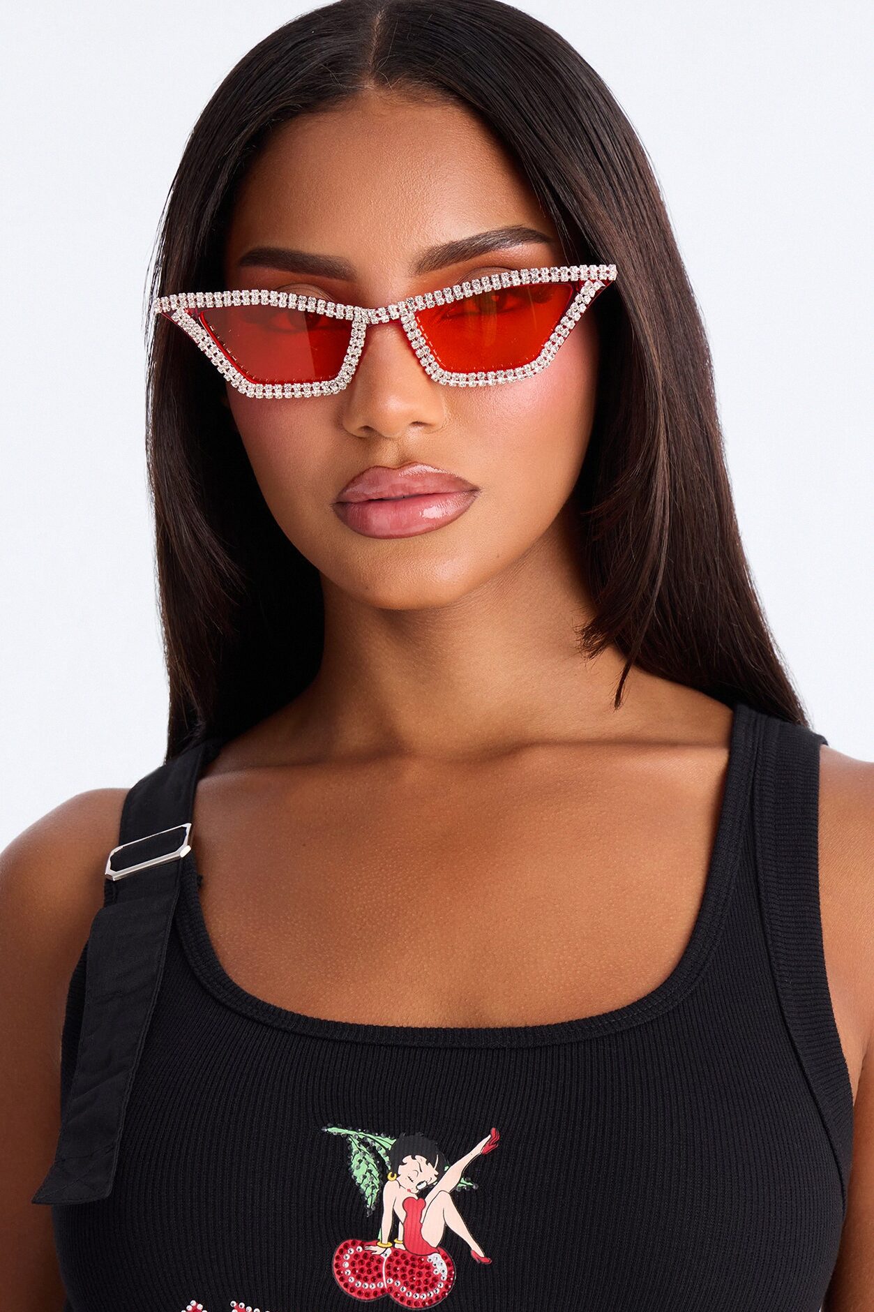 Fire And Ice Sunglasses - Red