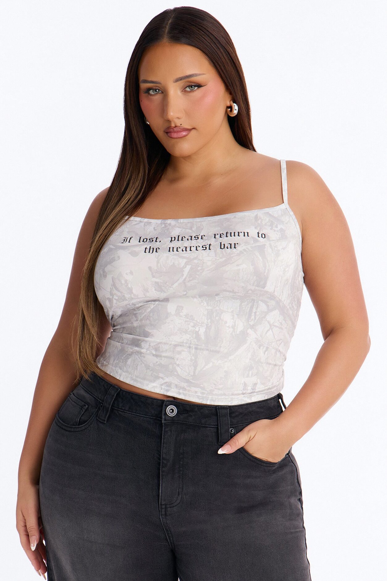 Return To The Nearest Bar Camo Tank Top - Camouflage