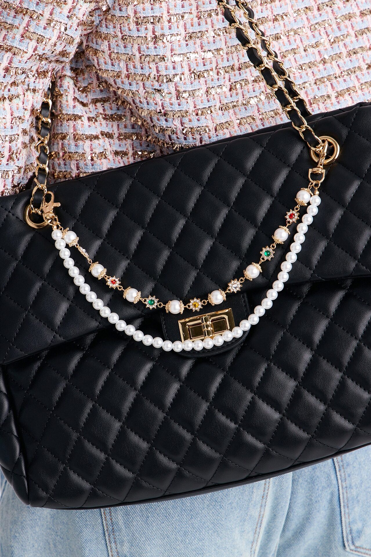 Royal Treatment Handbag Chain - Gold