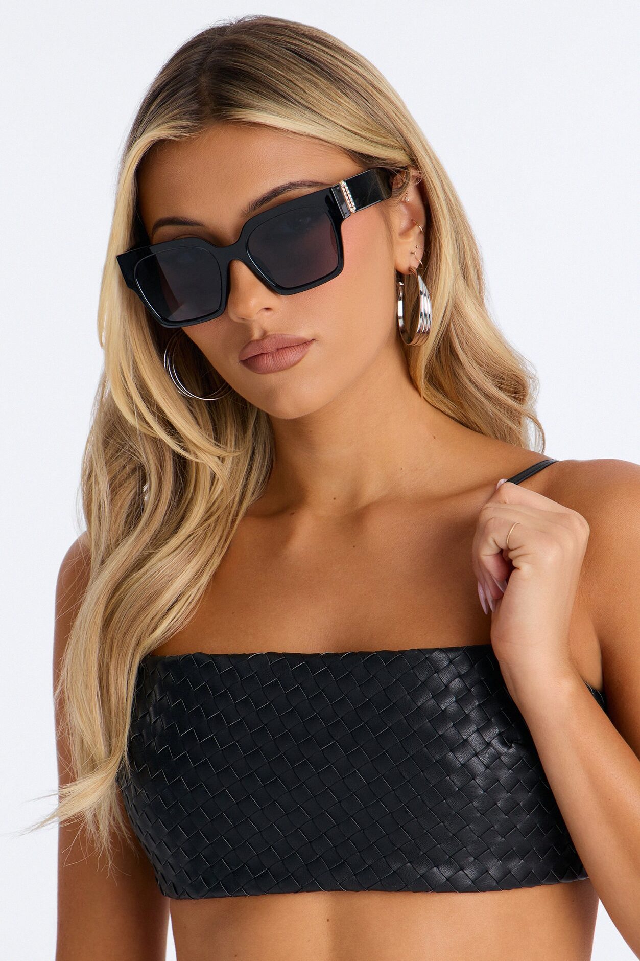 Deserve It All Sunglasses - Black