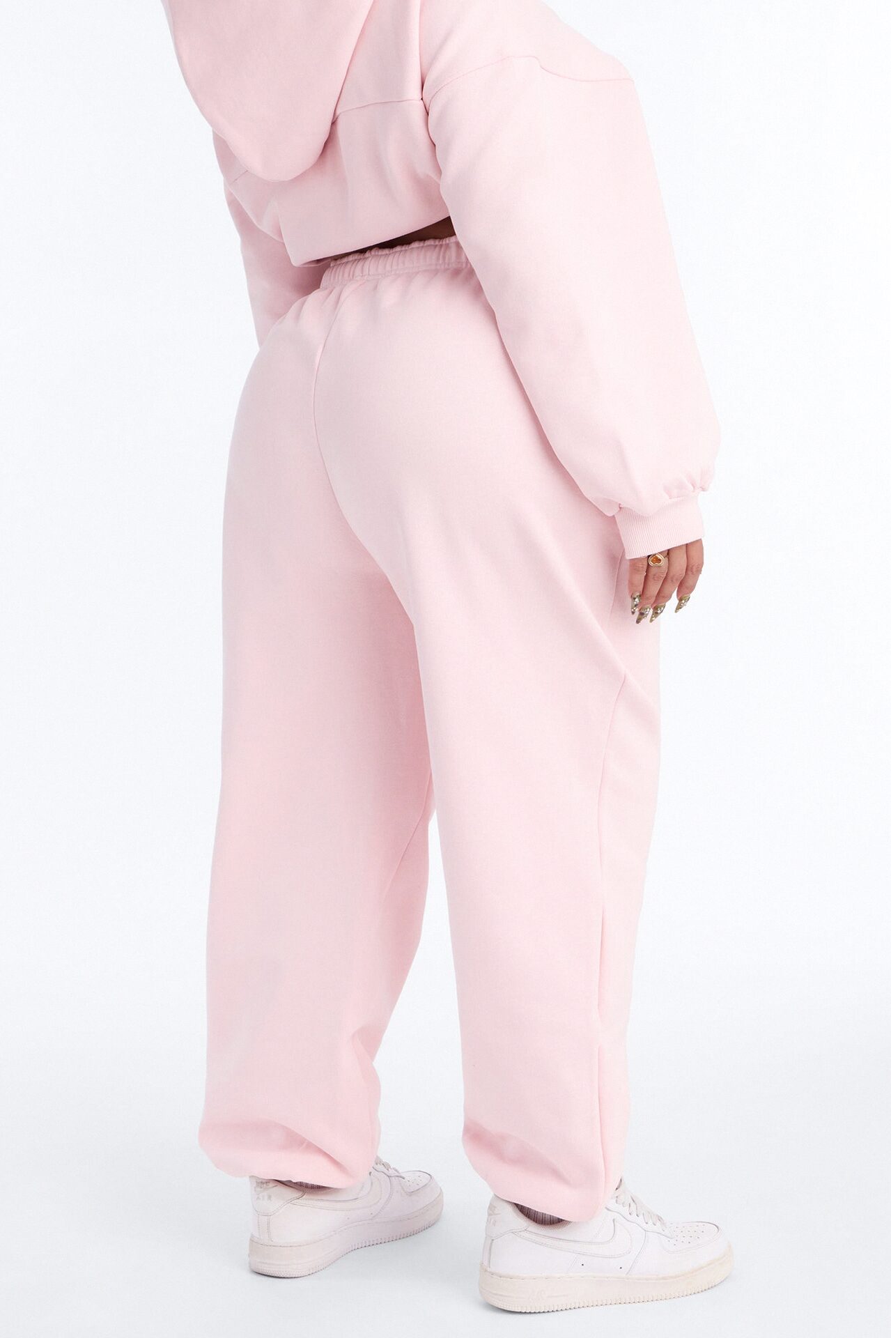 Libby Fleece Jogger Sweatpant - Pink