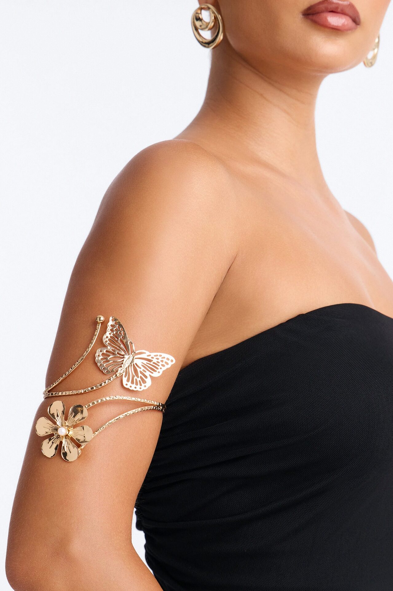 Roaming Free Arm Cuff - Gold