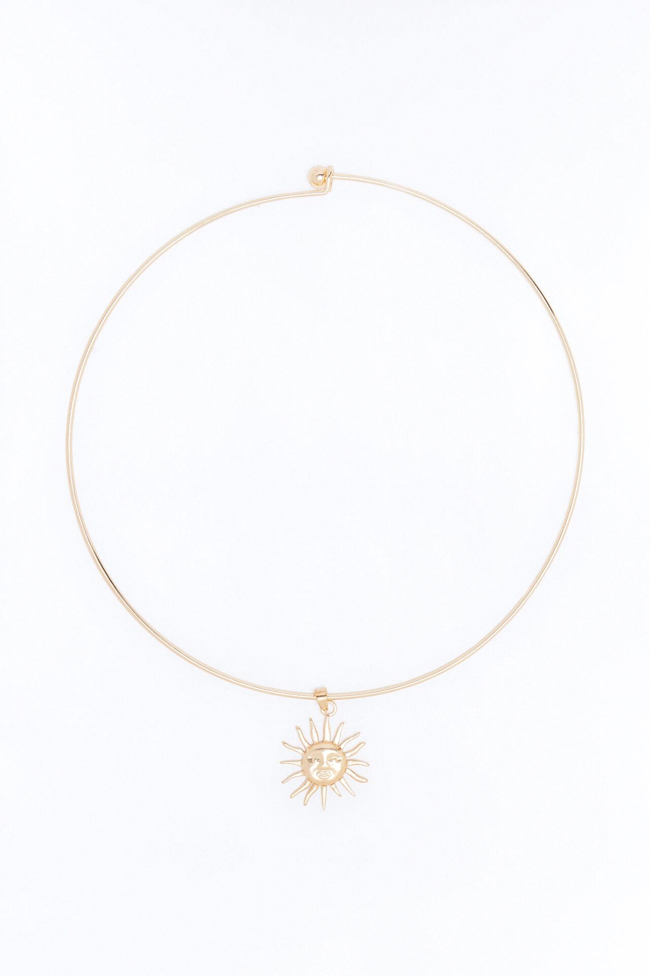 Rising Sun Necklace - Gold