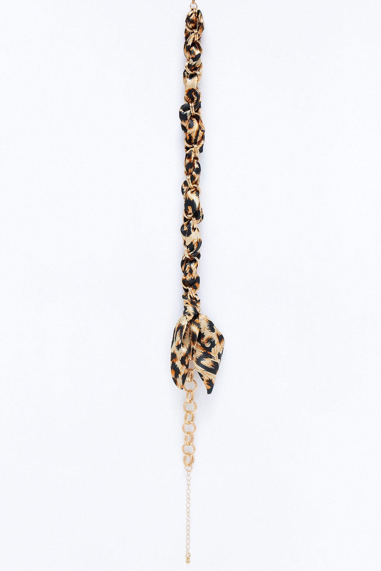 Wild Muse Scarf Neckalce - Leopard