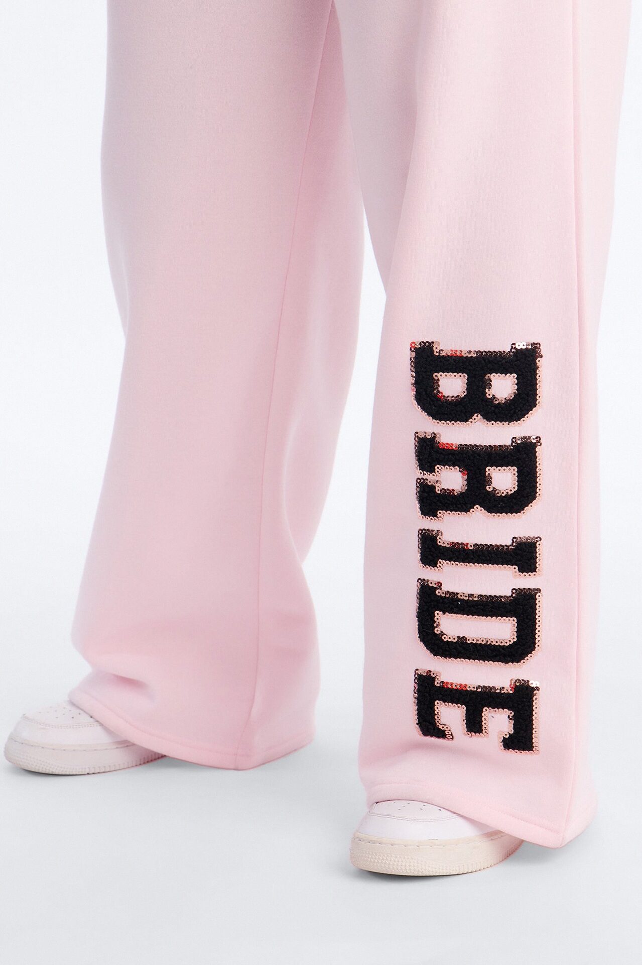 Bride To Be Fleece Pant Set - Pink/combo