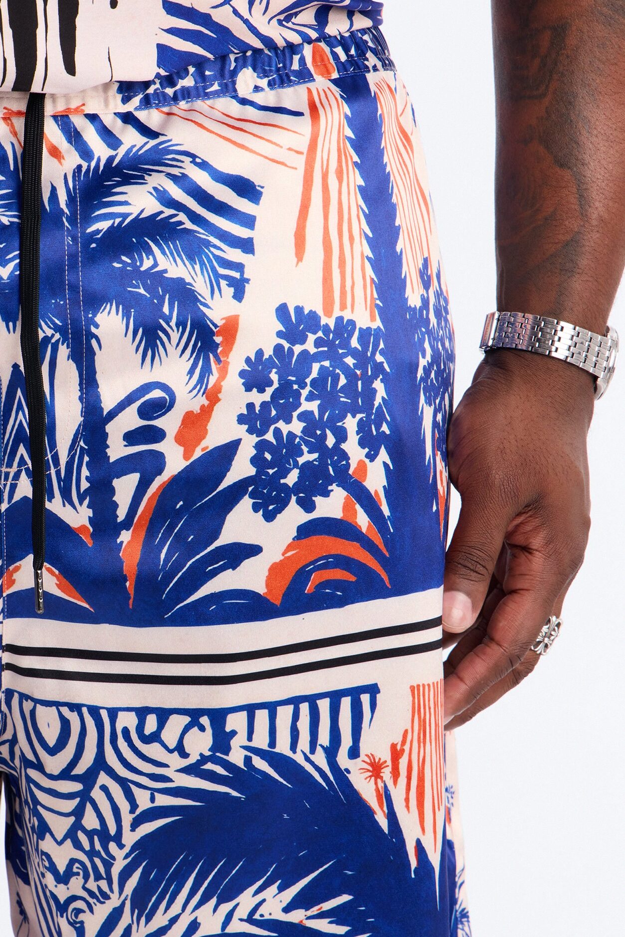 Monaco Palms Shorts - Navy