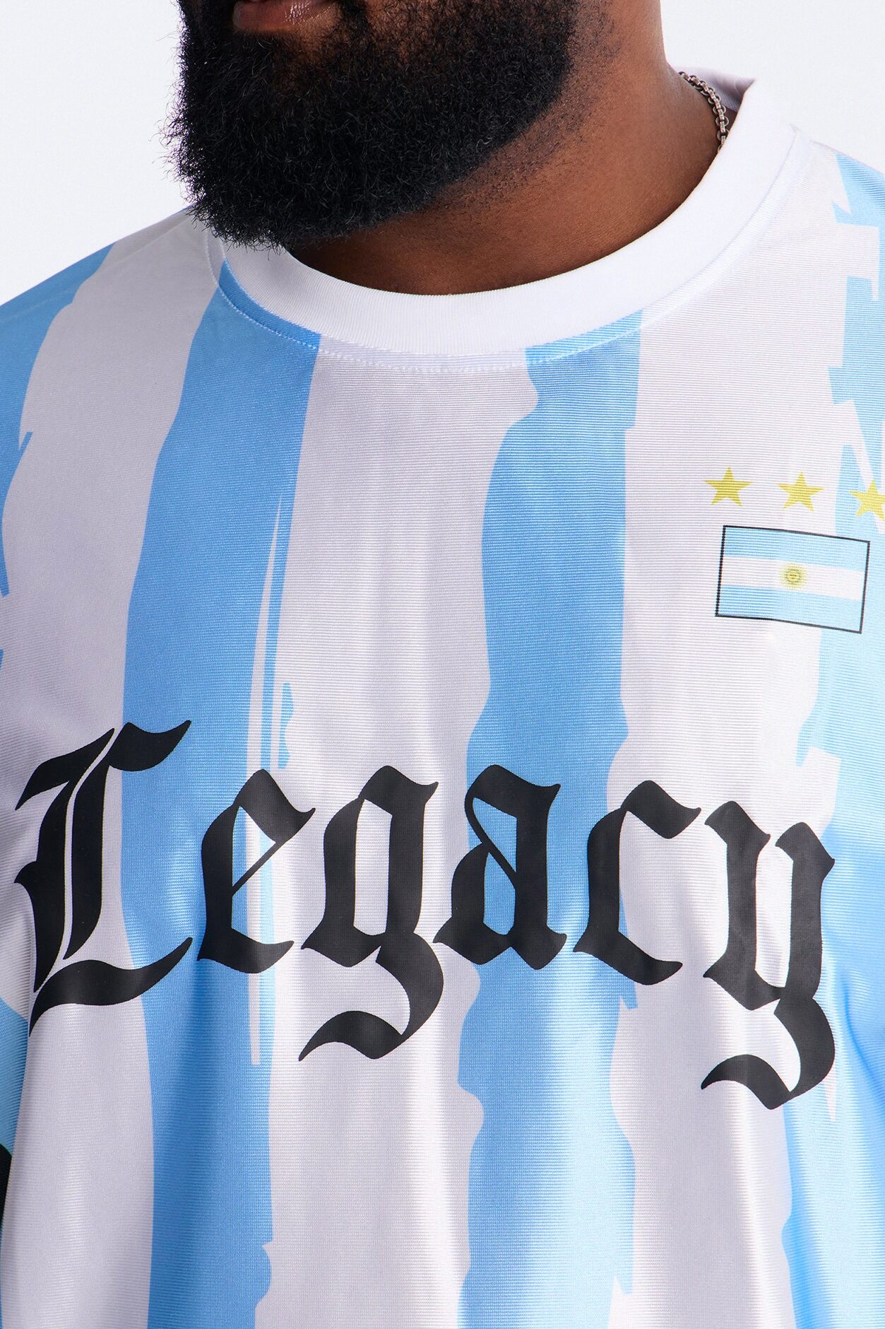 GOAT Legacy 10 Soccer Jersey - White