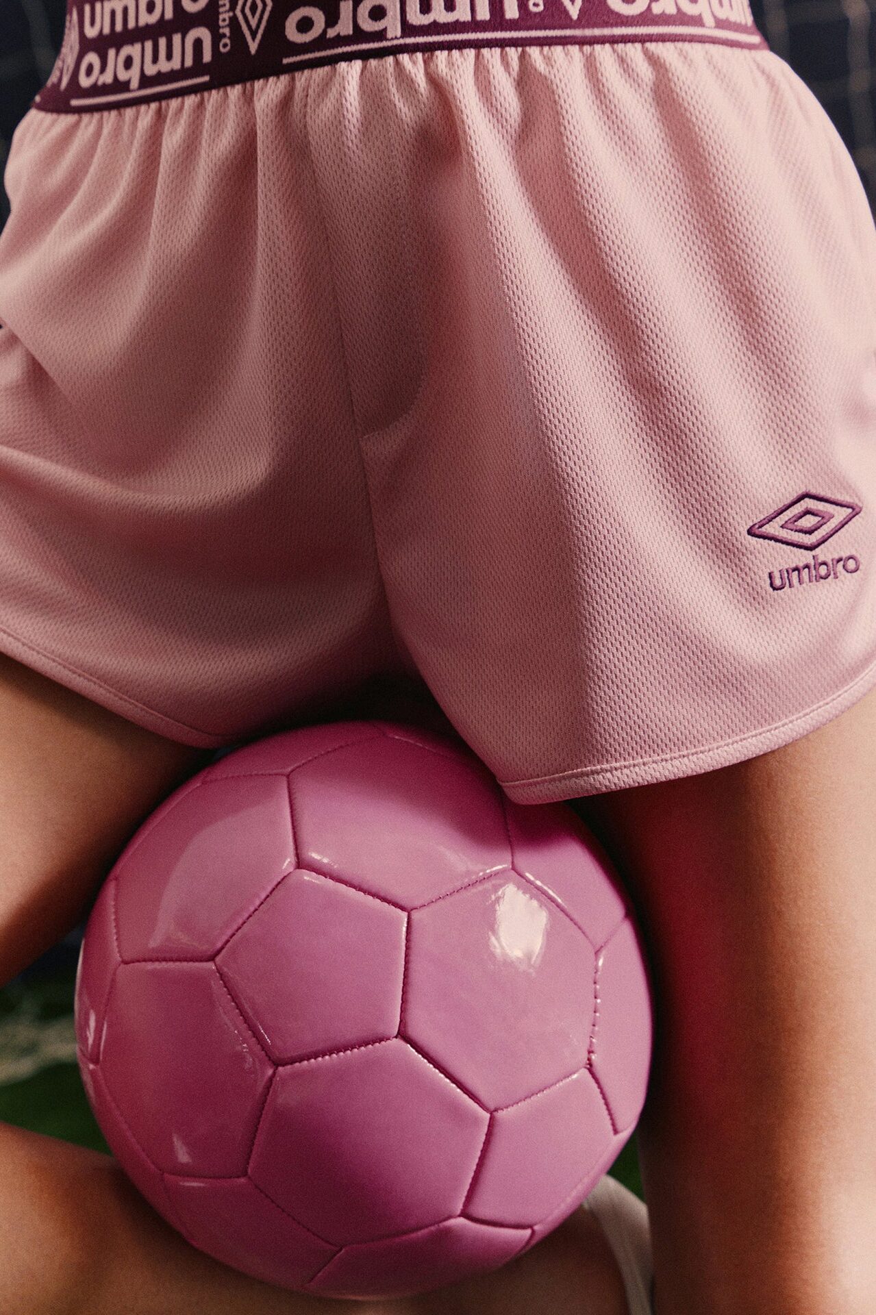 Umbro Jersey Mesh Shorts - Pink