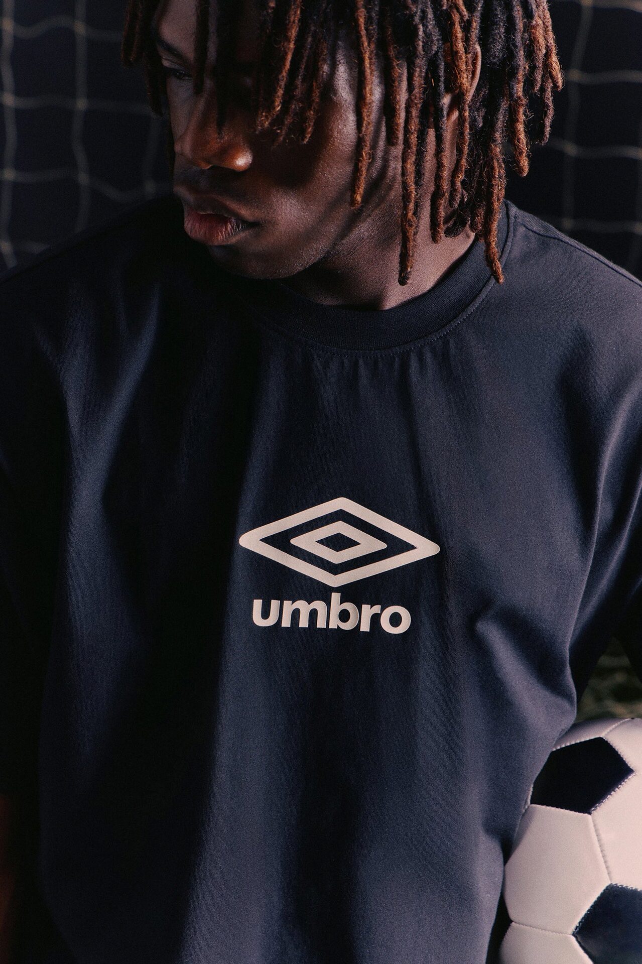 Umbro Logo Short Sleeve Tee - Black