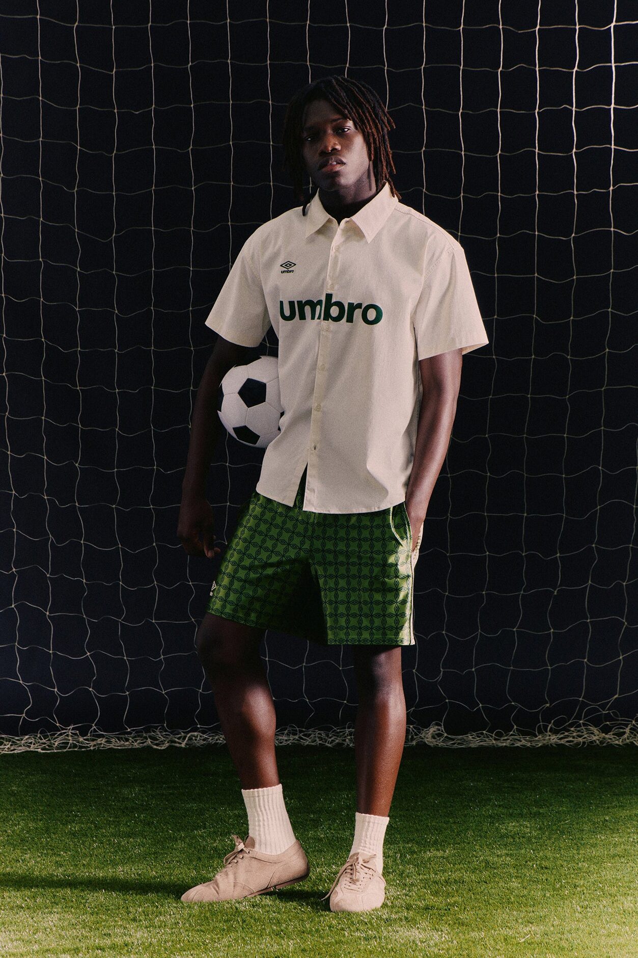 Umbro Side Tape Soccer Short - Green