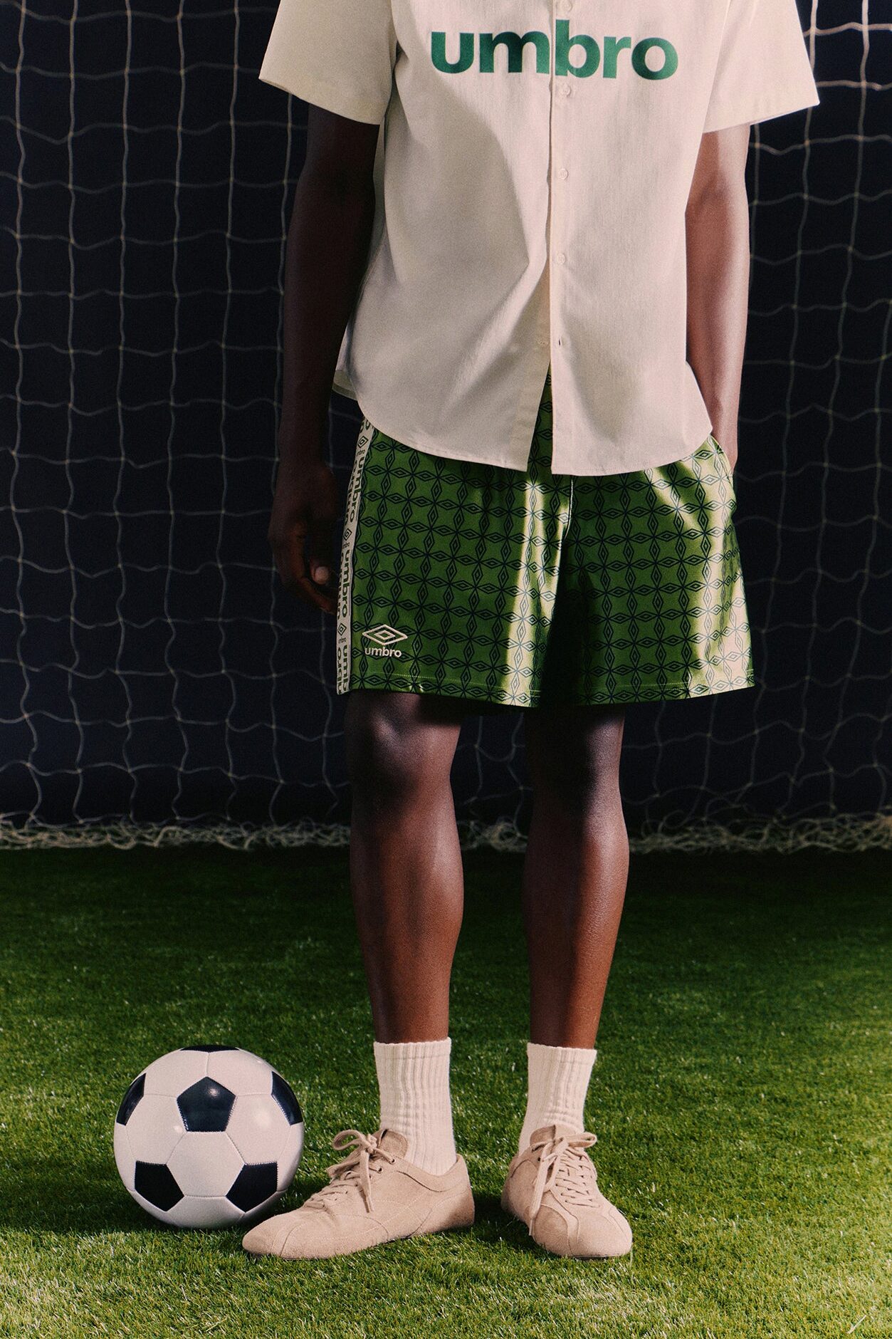 Umbro Side Tape Soccer Short - Green