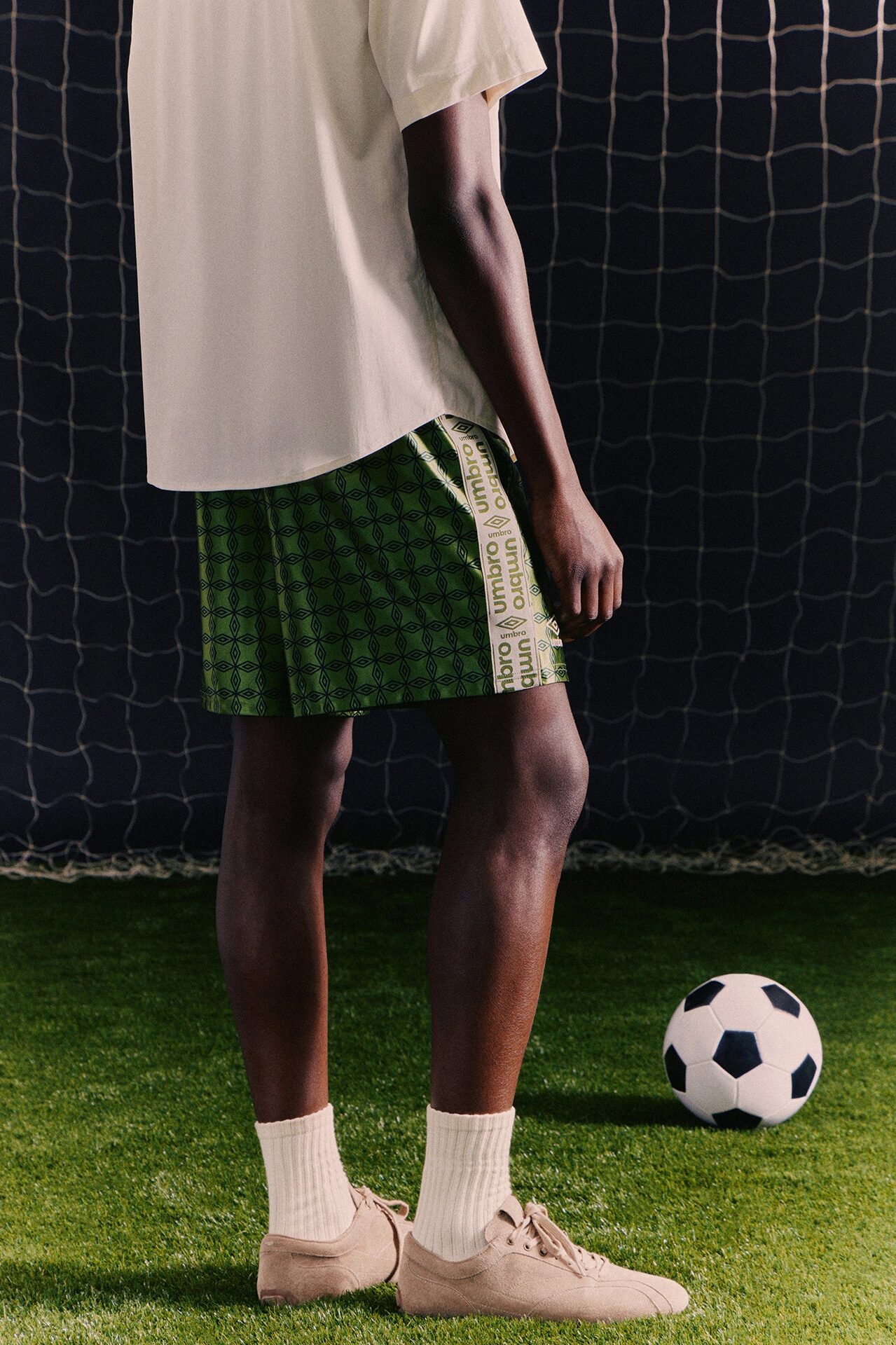 Umbro Side Tape Soccer Short - Green