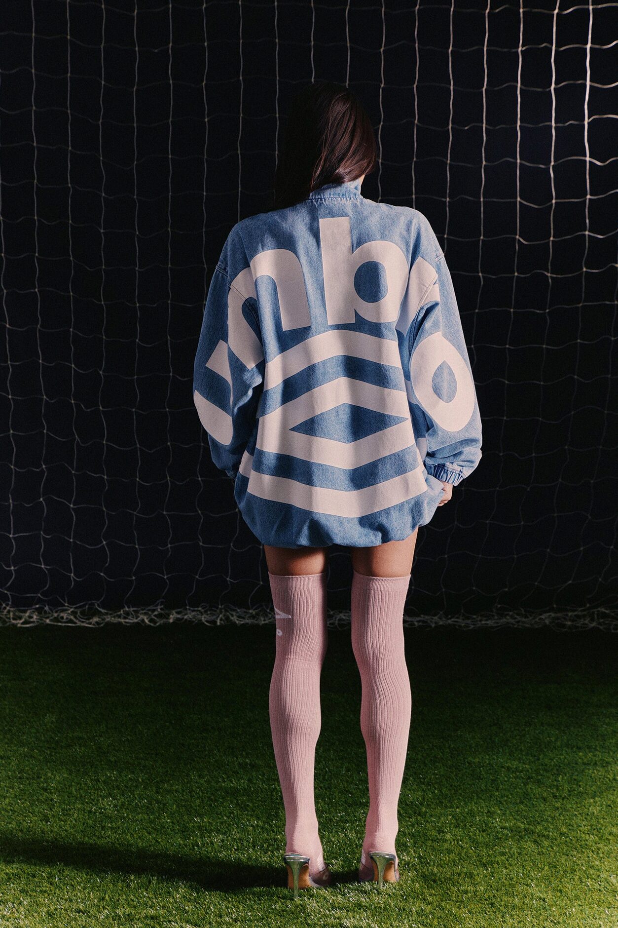 Umbro Denim High Neck Jacket - Denim