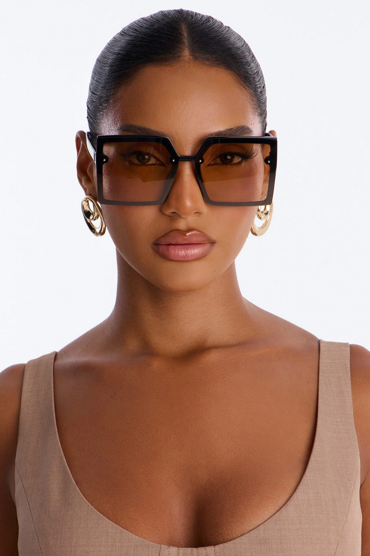 Malibu Doll Sunglasses - Black/combo