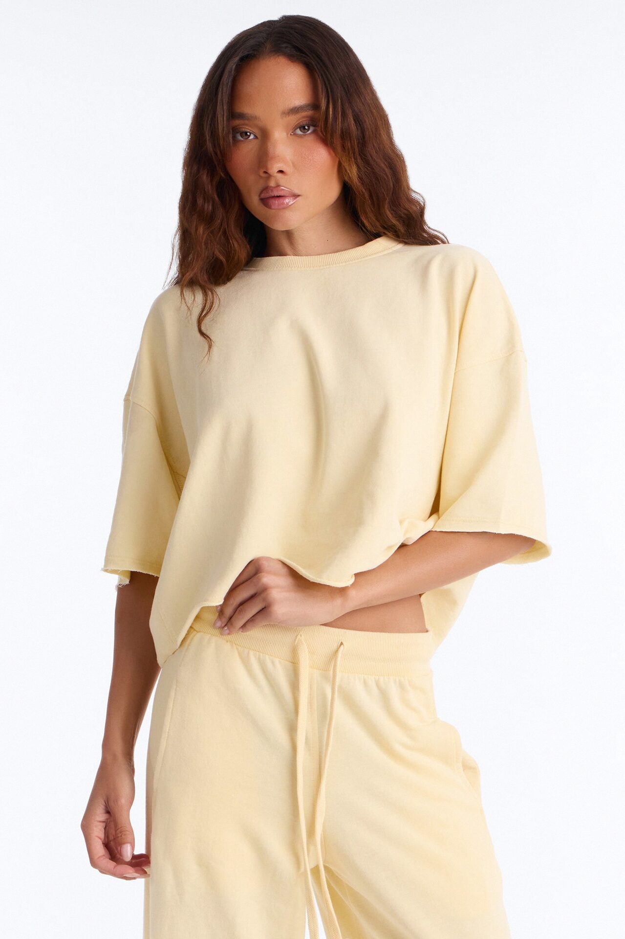 Strollin' Around Pant Set - Yellow
