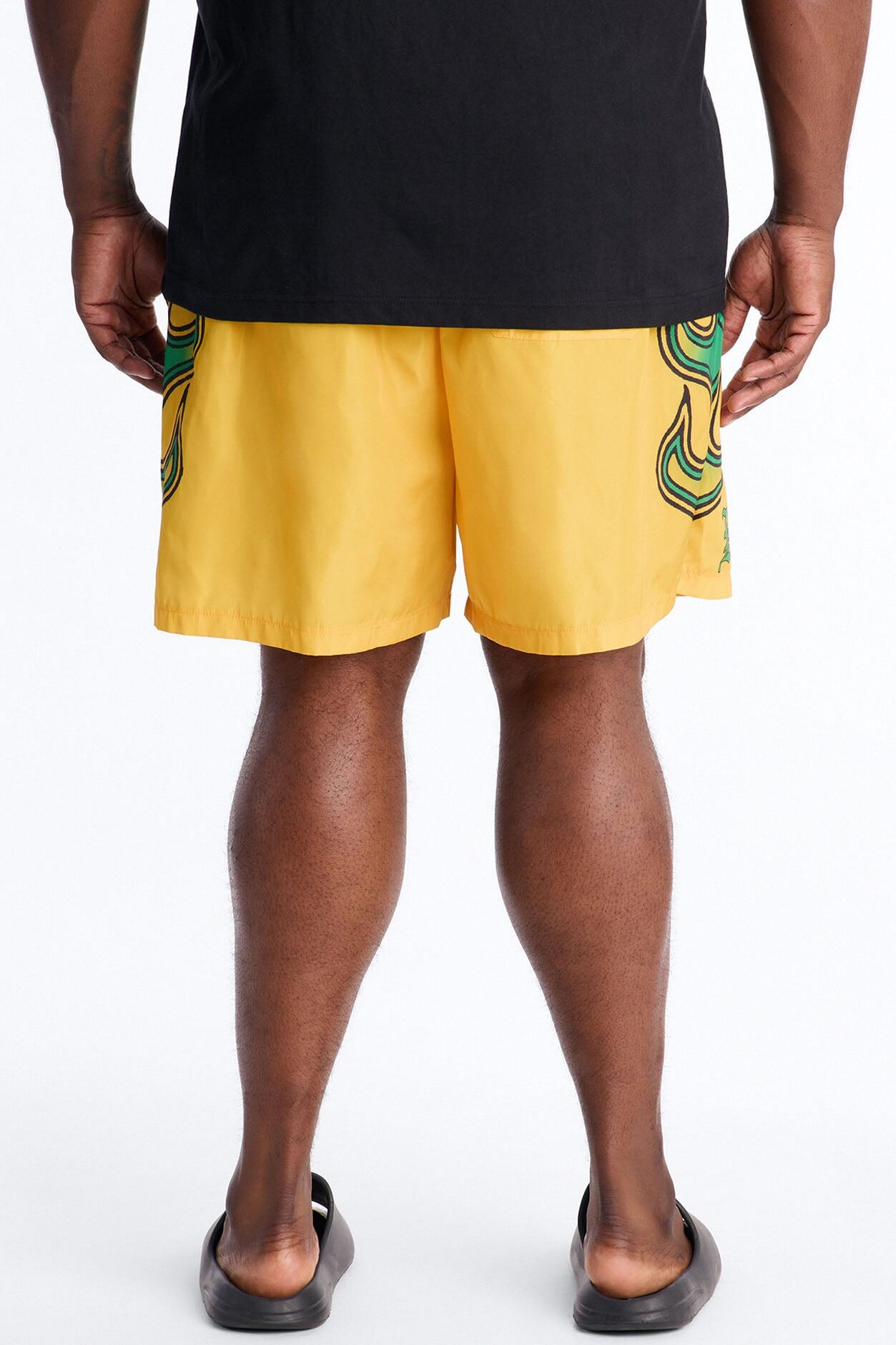 Brazil Circuit Velocity Swim Trunk 7″ - Yellow/combo