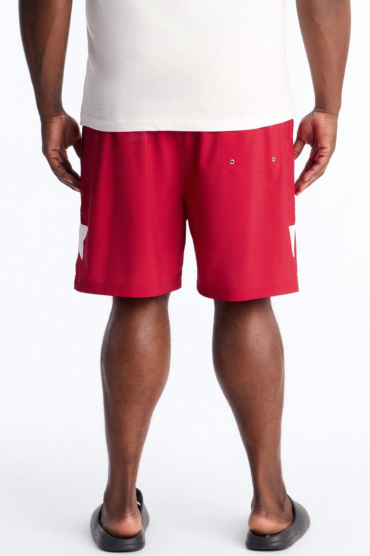 USA Freedom Stars Swim Trunk 7″ - Red
