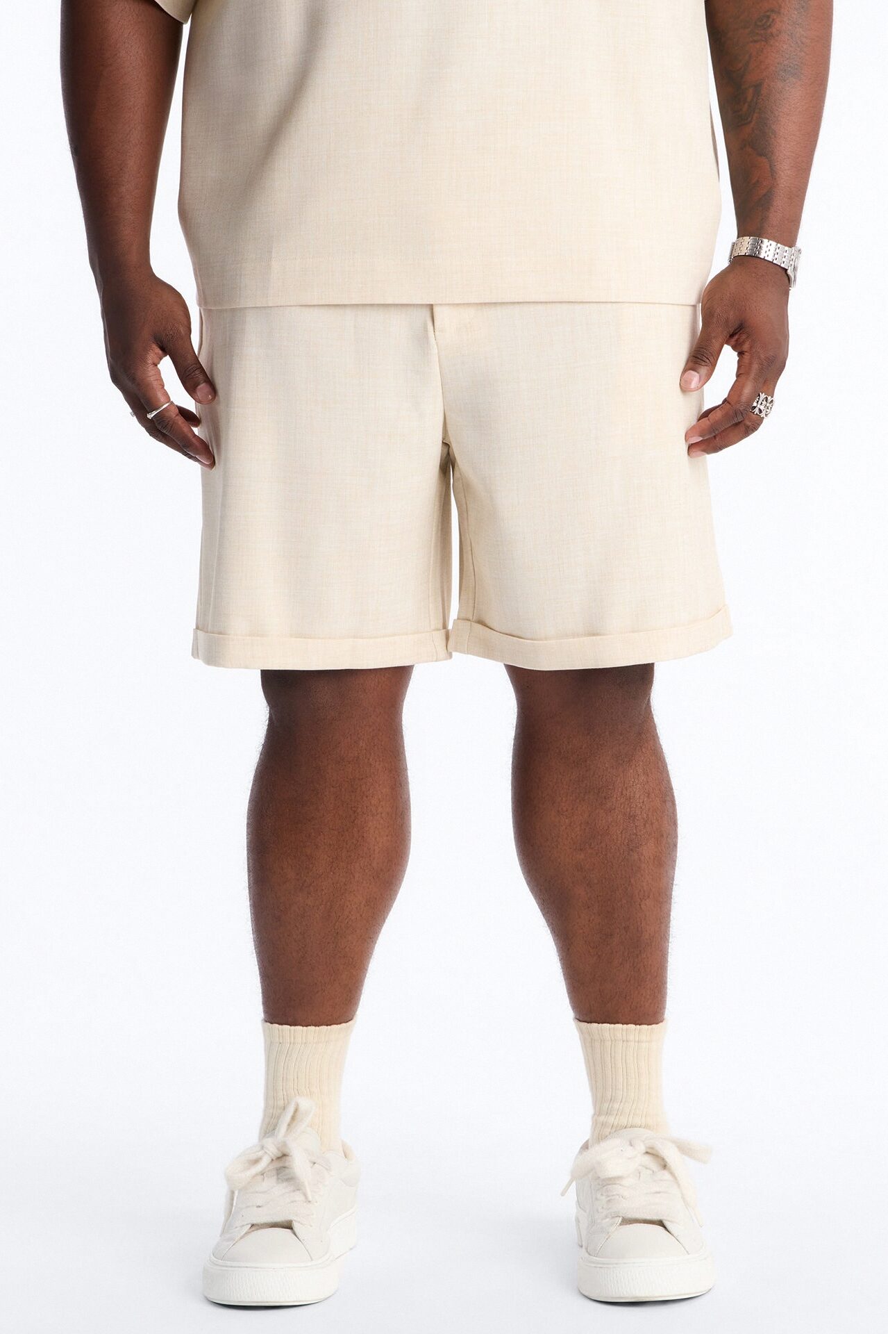 Sorrento Relaxed Trouser Short - Tan