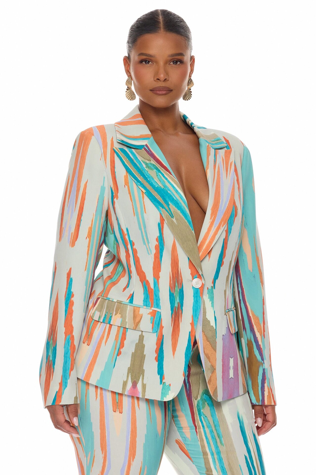 Daydreaming Pant Set - Turquoise/combo