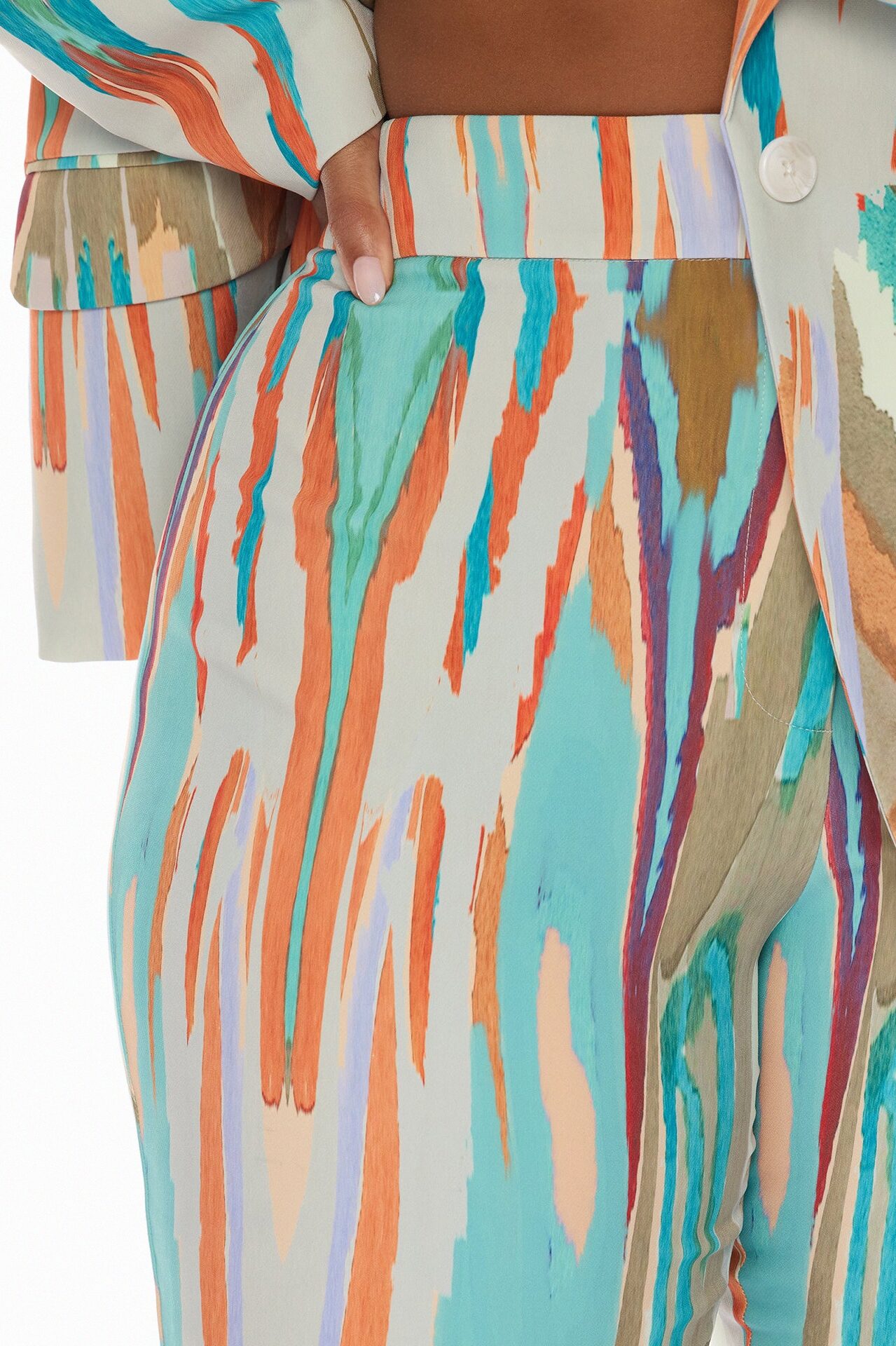 Daydreaming Pant Set - Turquoise/combo