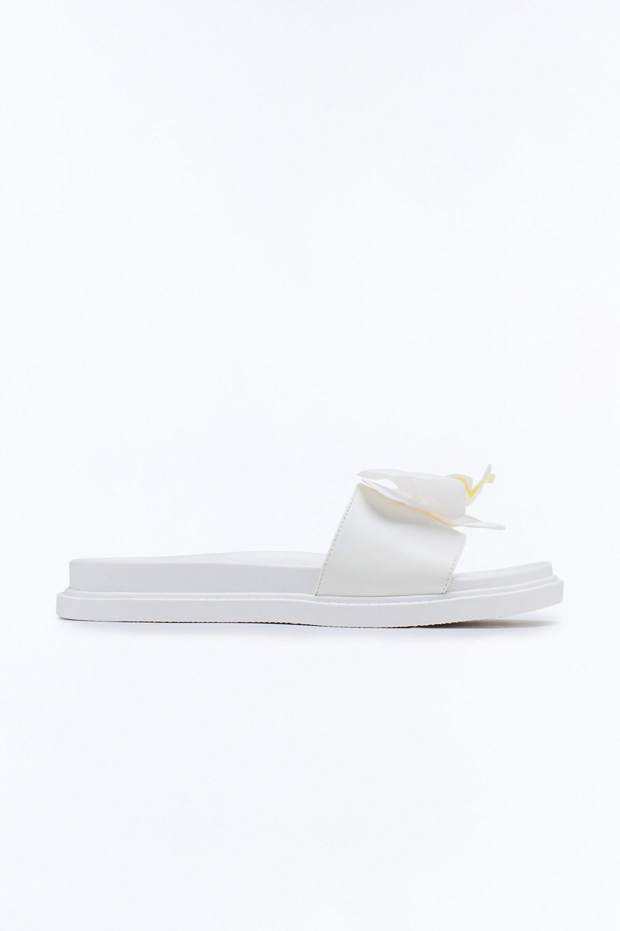 Lillian Orchid Slides - White