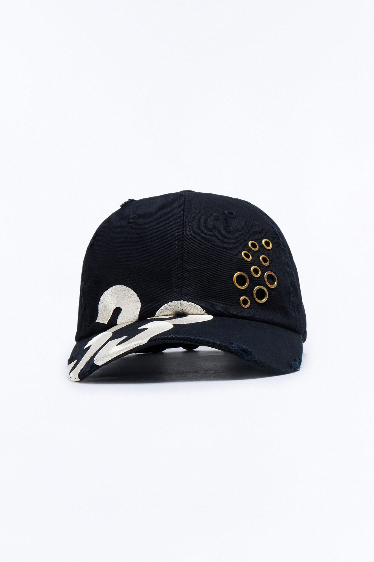 33 Rings Cotton Twill Unstructured Snapback Hat - Black