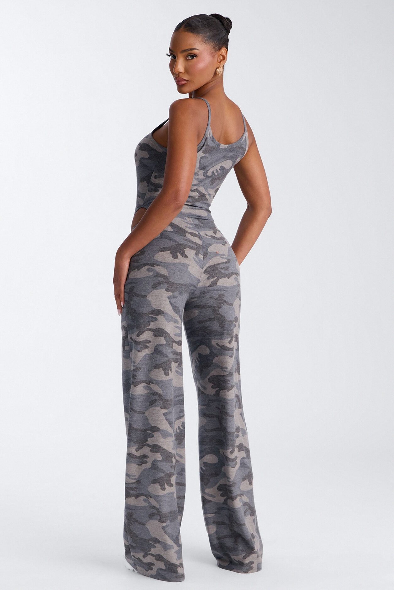 Jordan Camo Bodysuit Pant Set - Olive/combo