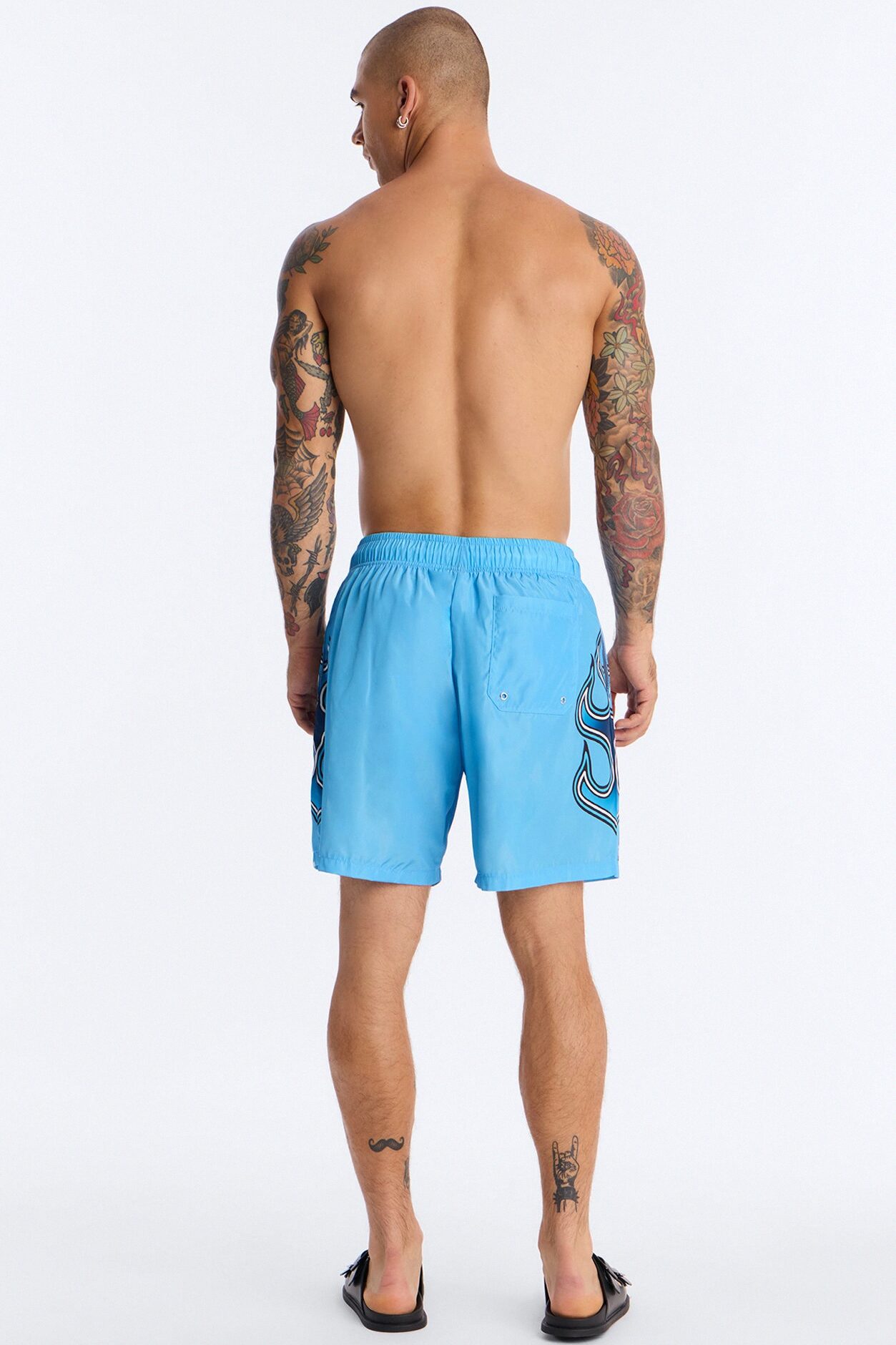 Argentina Circuit Velocity Swim Trunk 7″ - Blue/combo