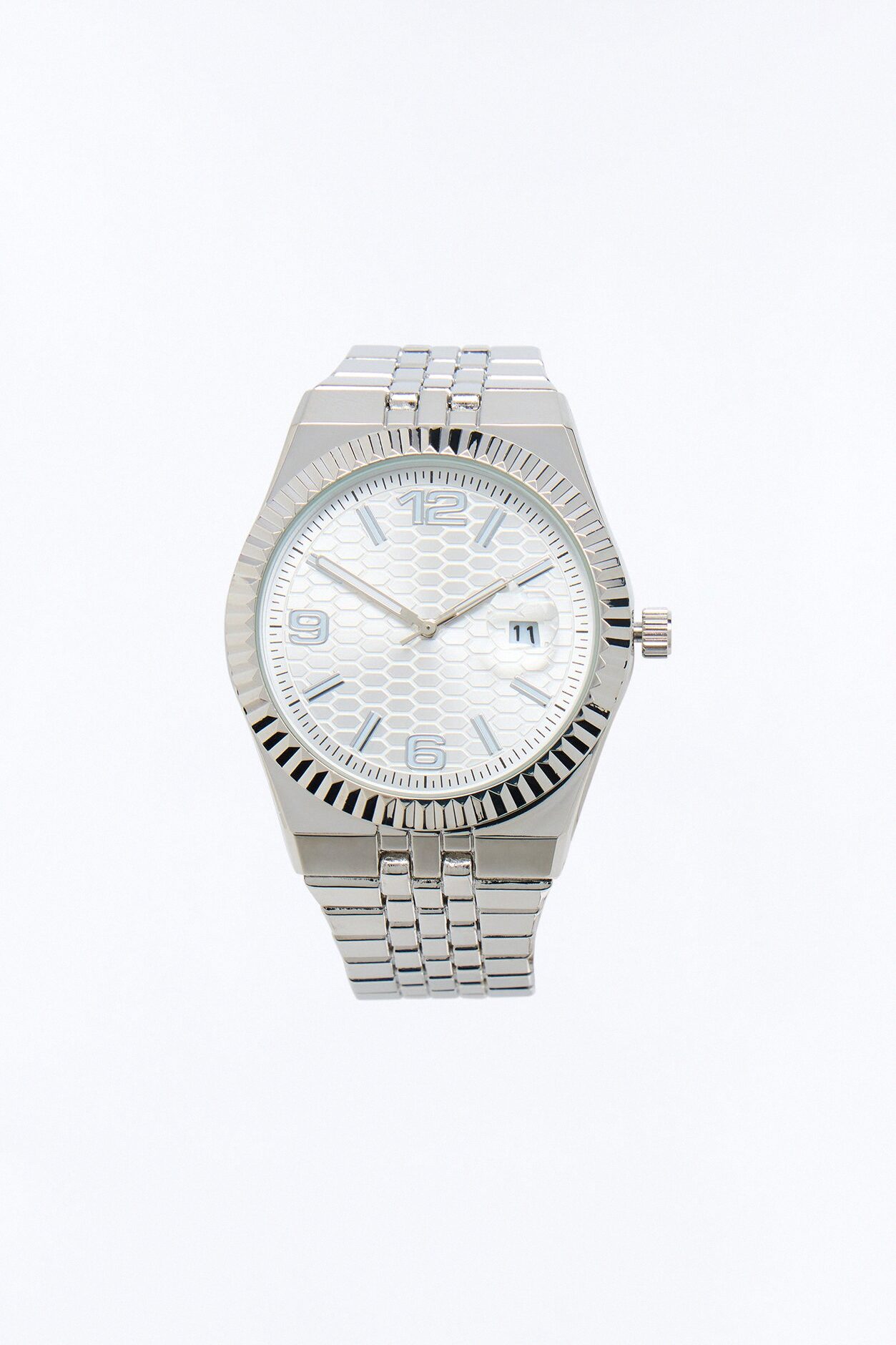 Silver Hive Watch - Silver
