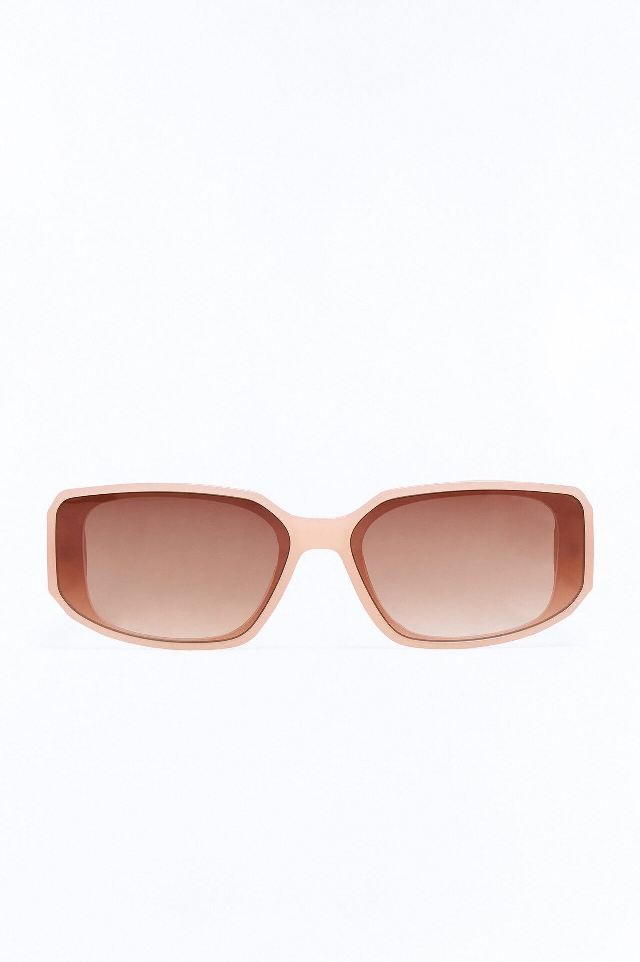 On Speed Dial Square Sunglasses - Nude