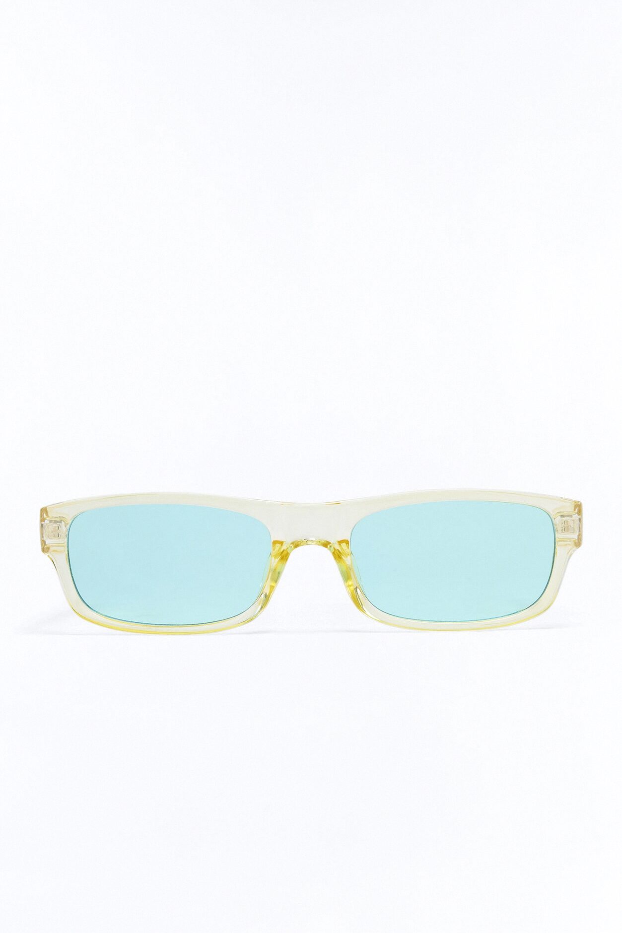 Too Good To Be True Square Sunglasses - Green