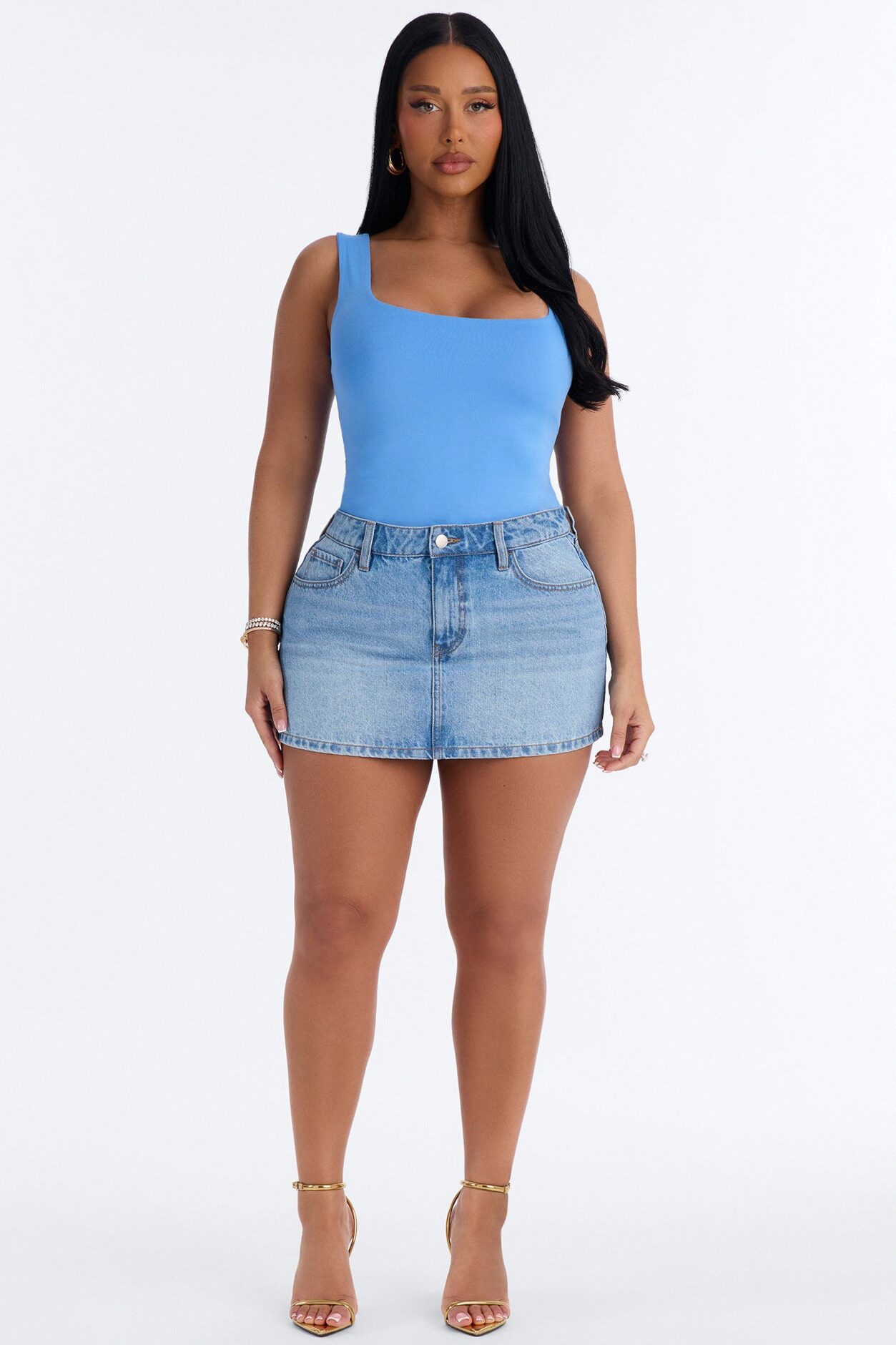 Thalia Tank Top - Periwinkle