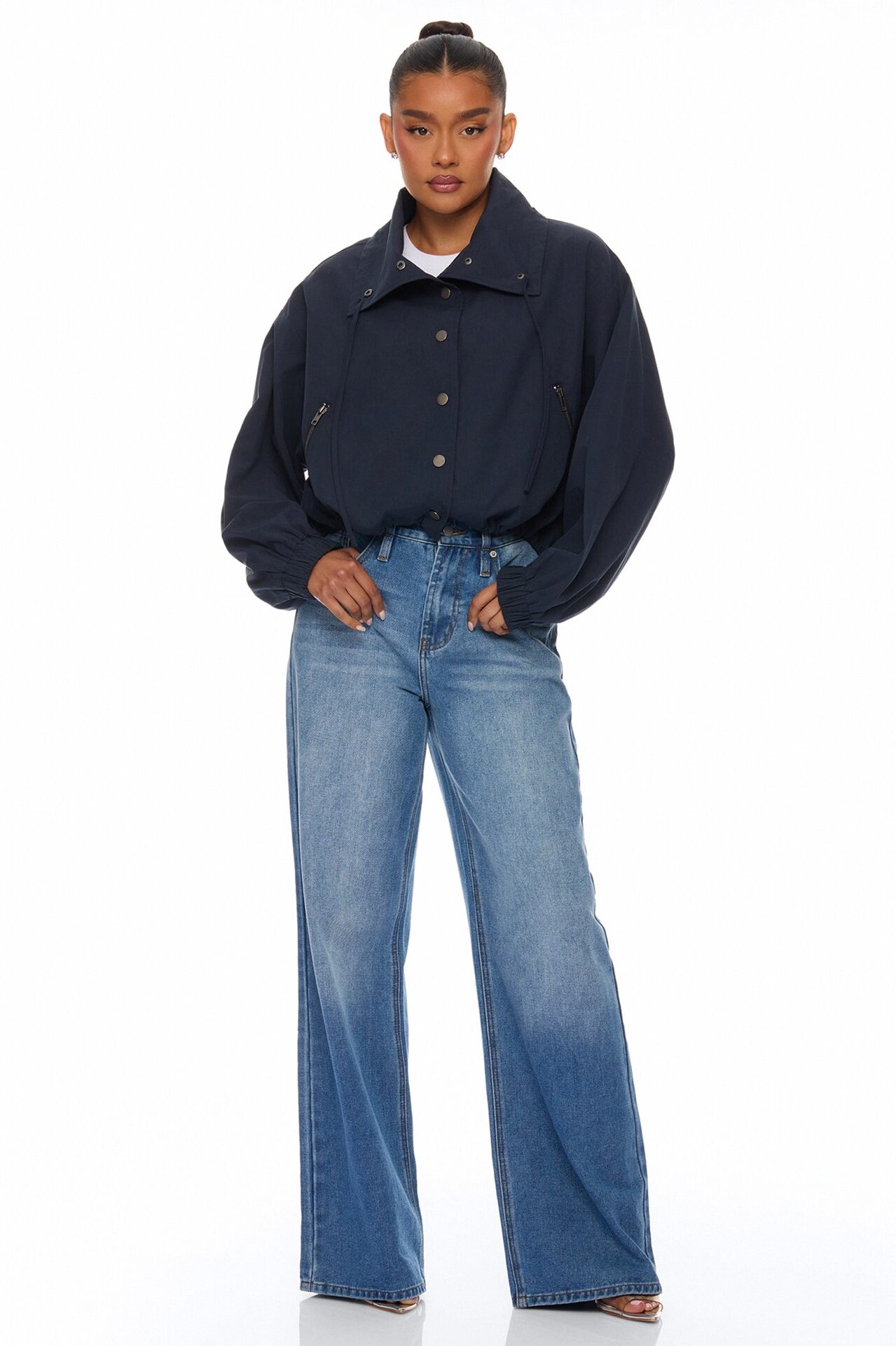 So Effortless Cargo Jacket - Navy
