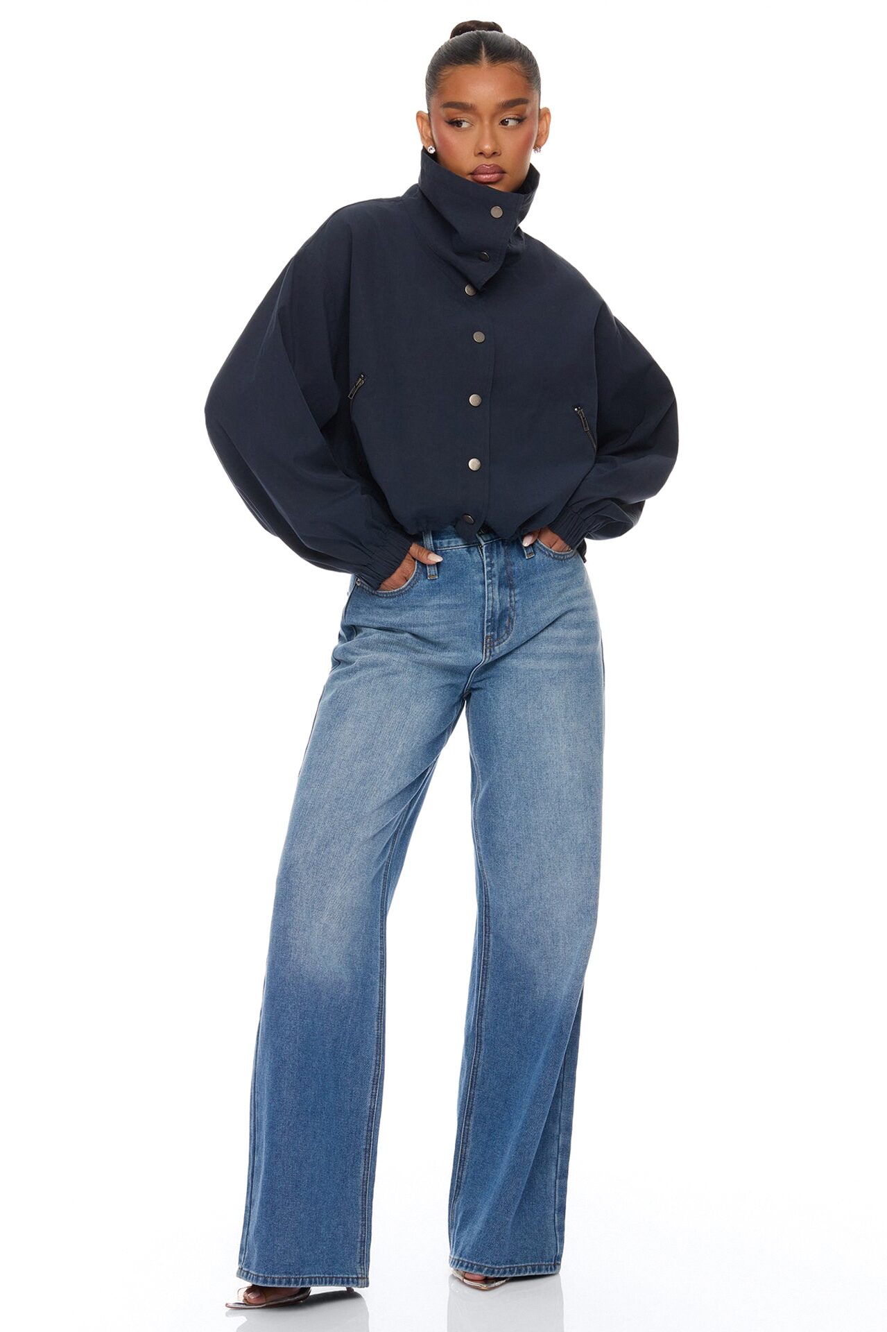 So Effortless Cargo Jacket - Navy