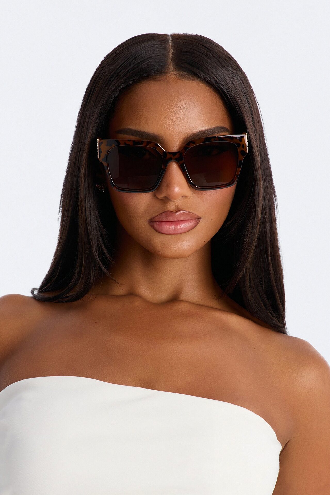Deserve It All Sunglasses - Tortoise