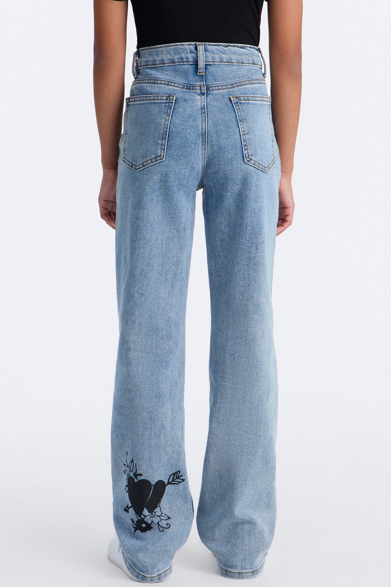 Mini So Divine Flare Jeans - Medium Wash