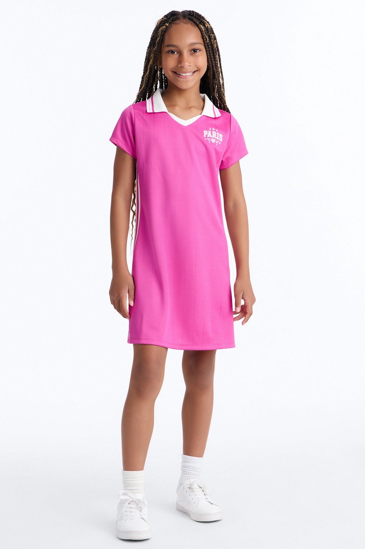Mini Star Player Active Dress - Rose