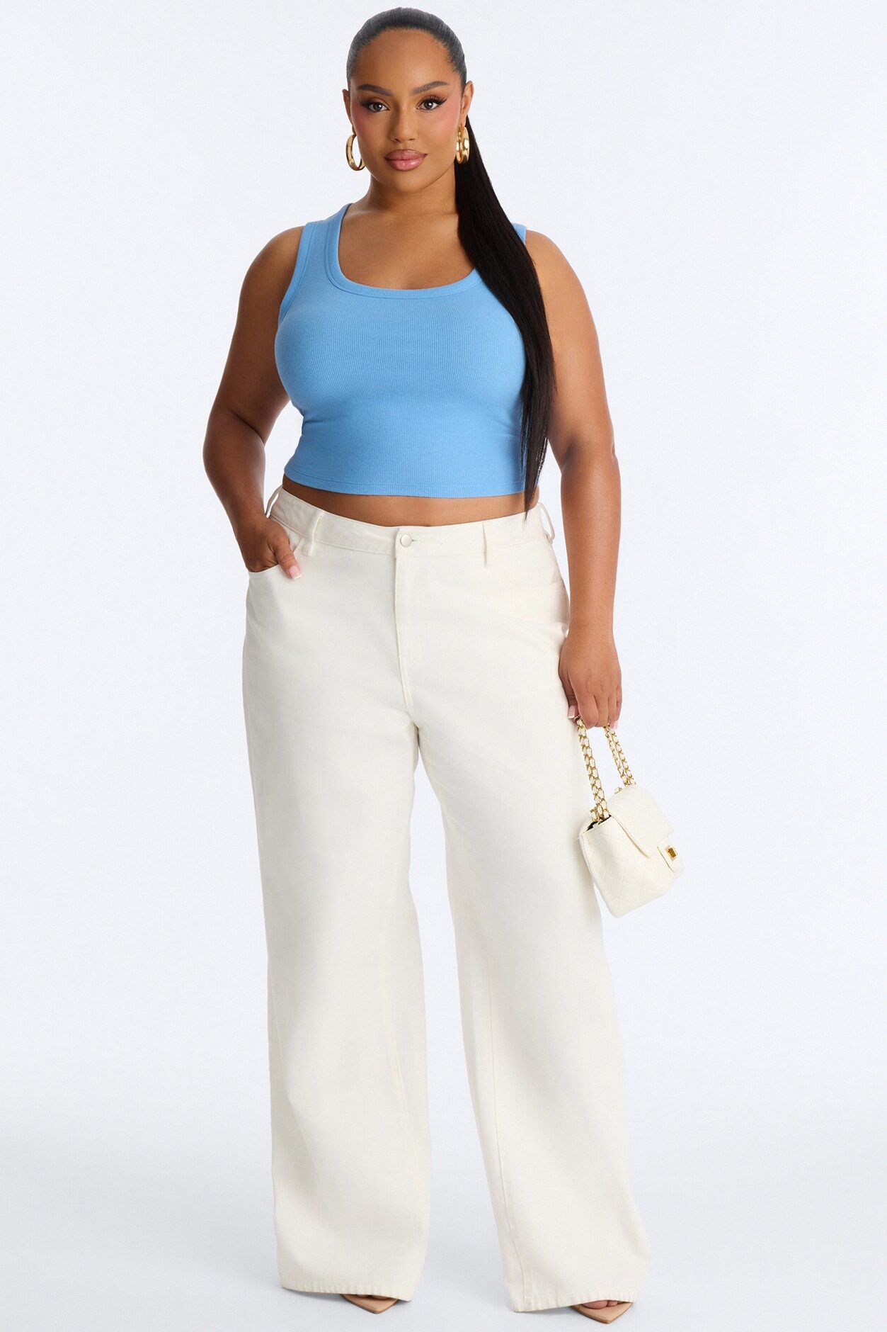 Remi Tank Top - Periwinkle