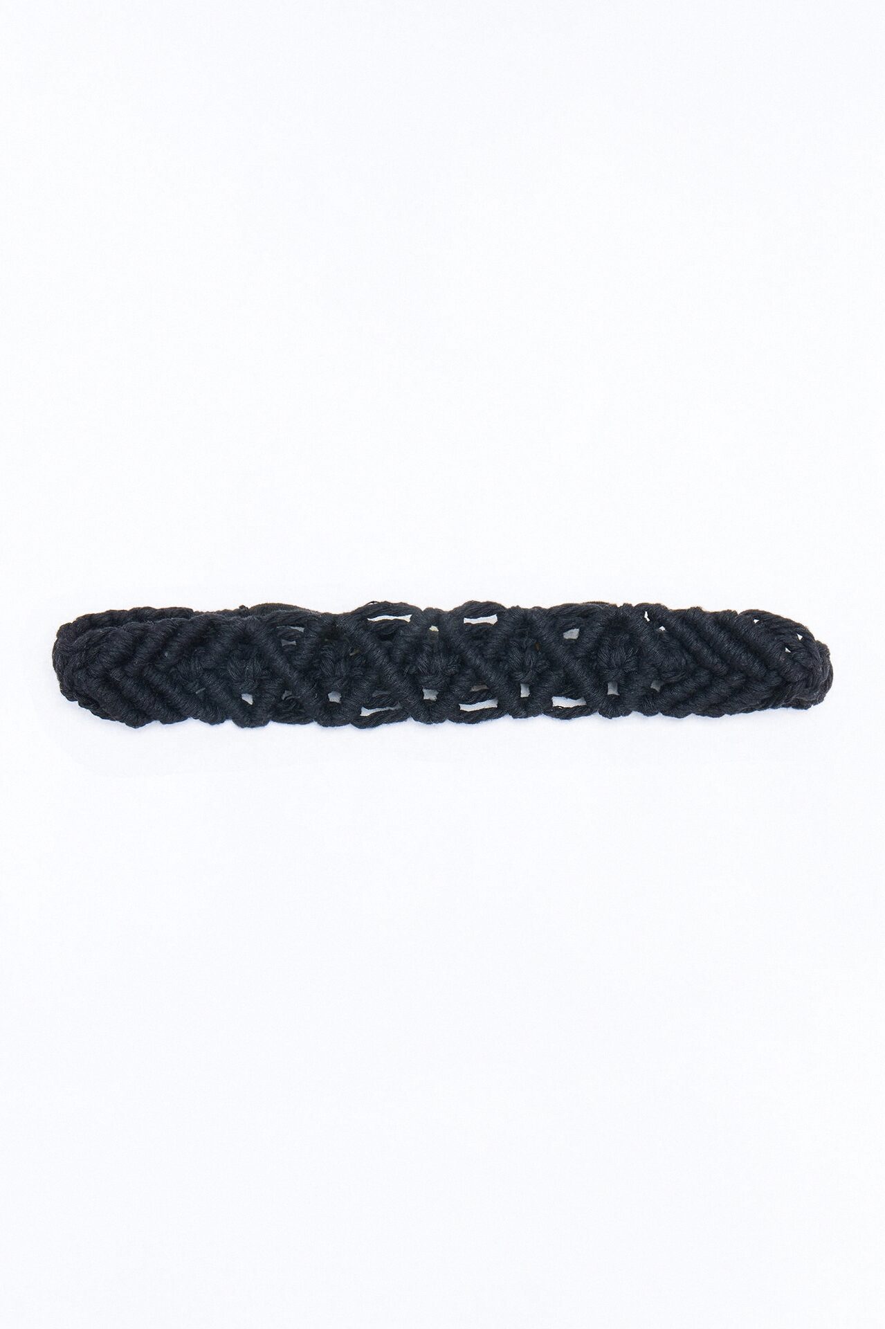 Braid My Hair Crochet Headband - Black