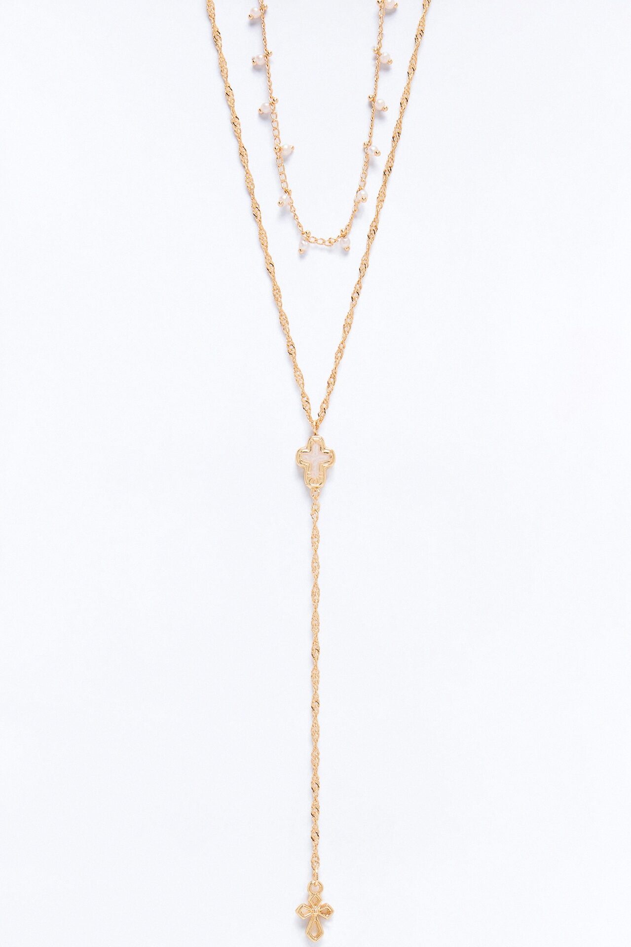 Magical Force Lariat Necklace - Gold
