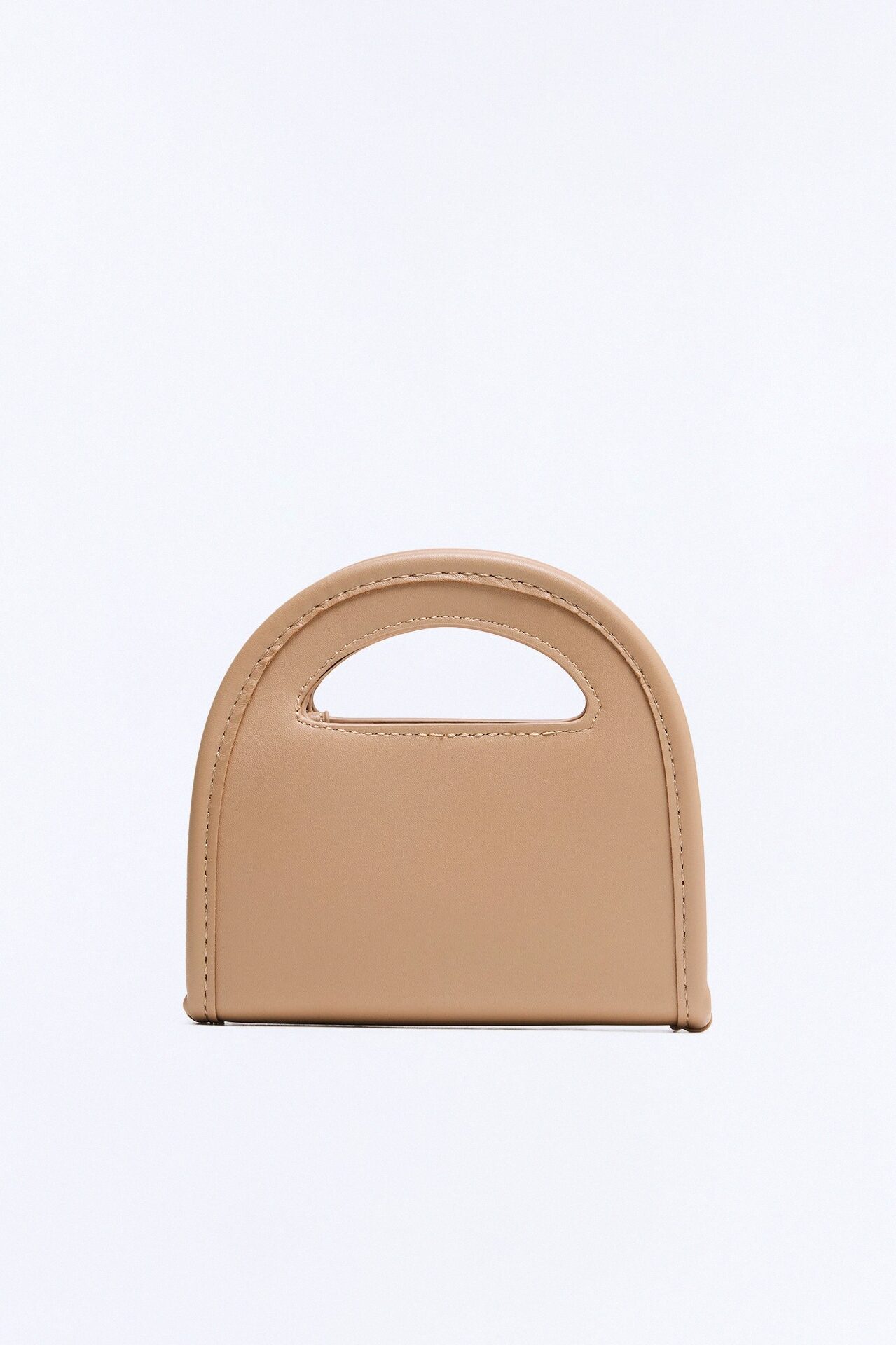 All You Need Faux Leather Crossbody Wallet - Tan