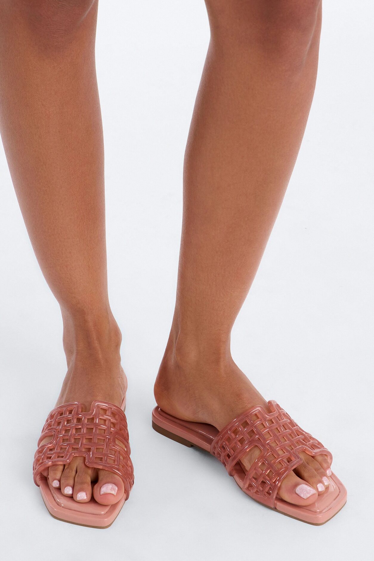Mina Jelly Sandals - Blush