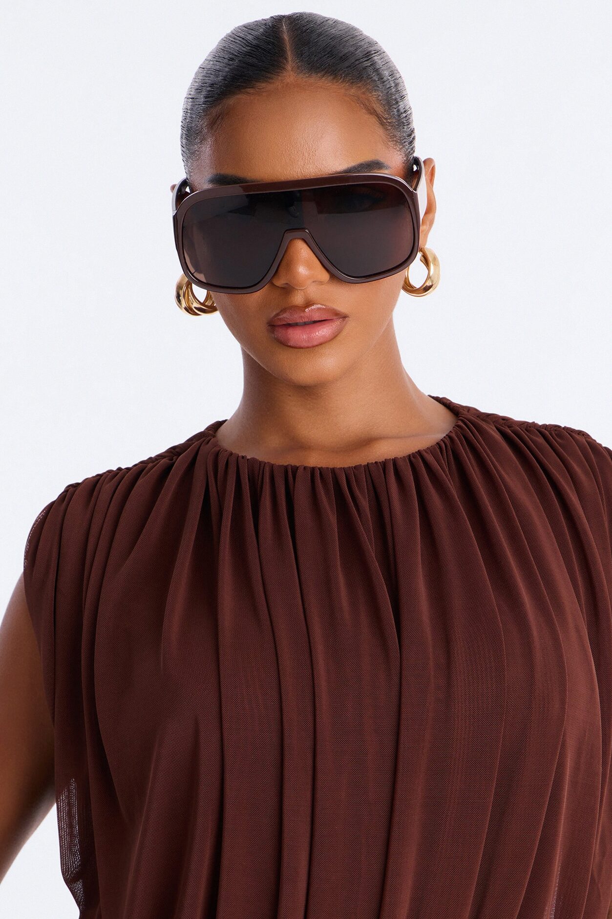 Press Release Sunglasses - Brown
