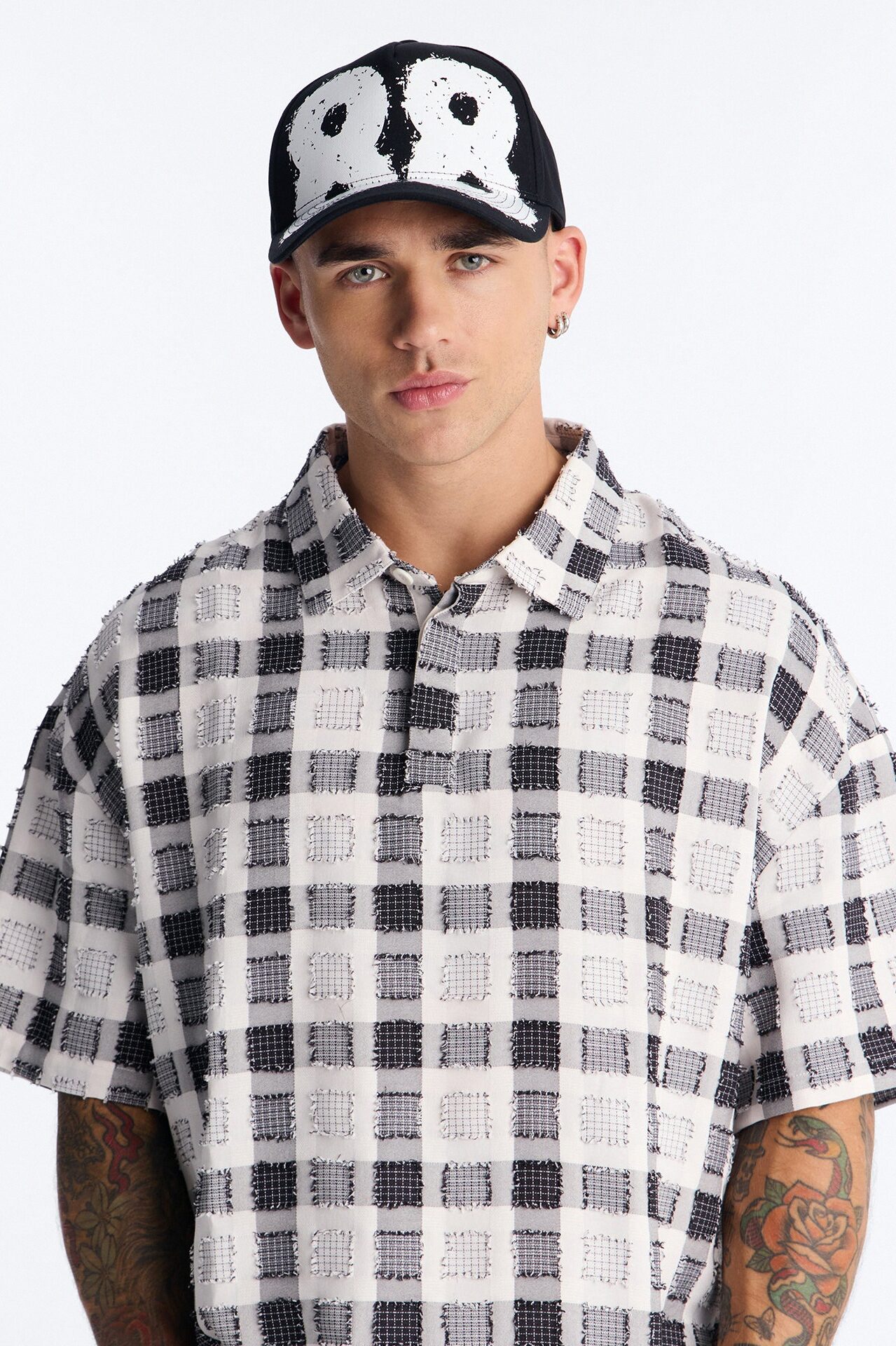 Born In 88 Cotton Twill Snapback Hat - Black