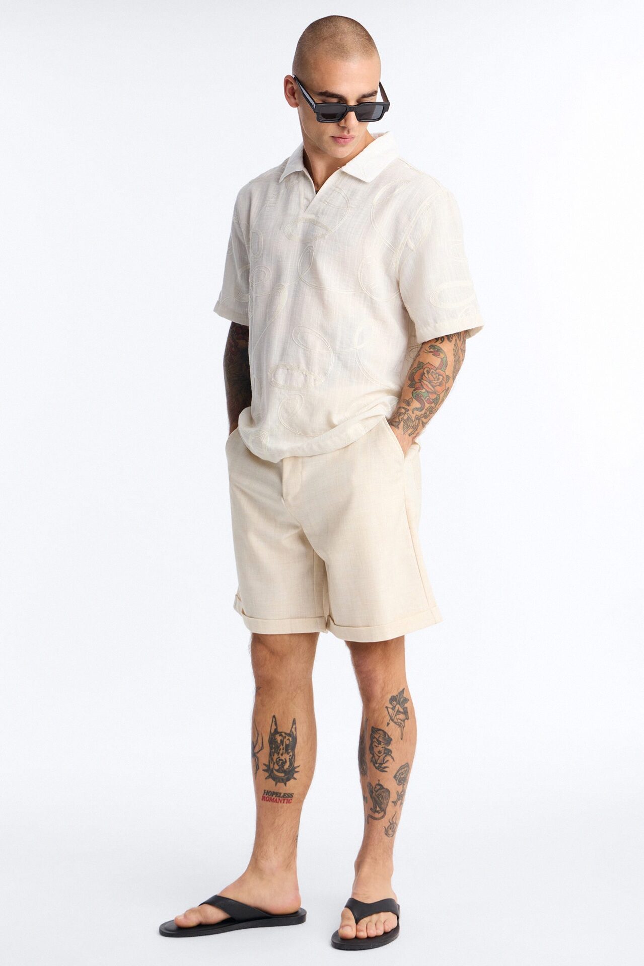 Sorrento Relaxed Trouser Short - Tan