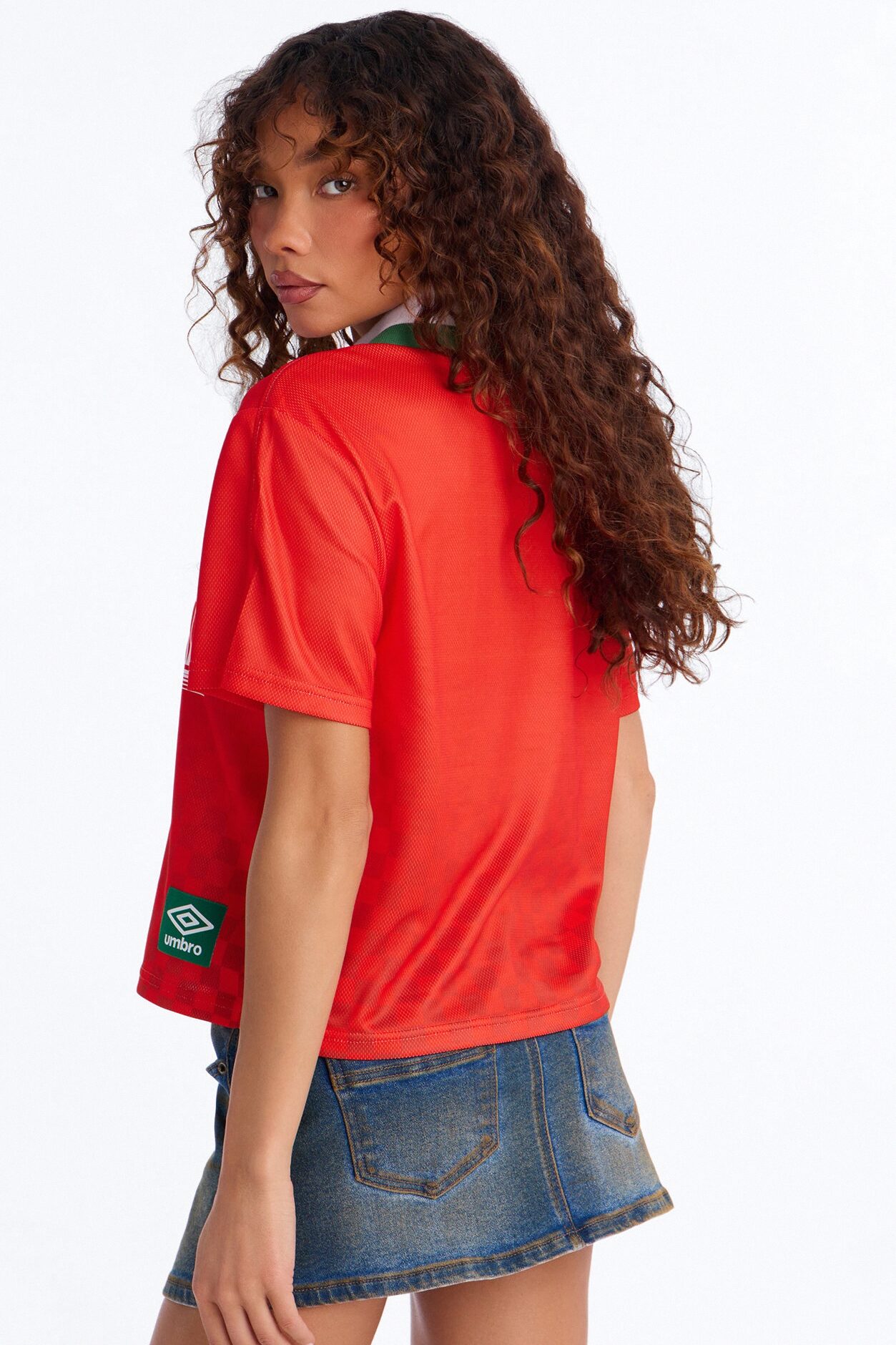 Umbro Portugal Athletic Jersey - Red
